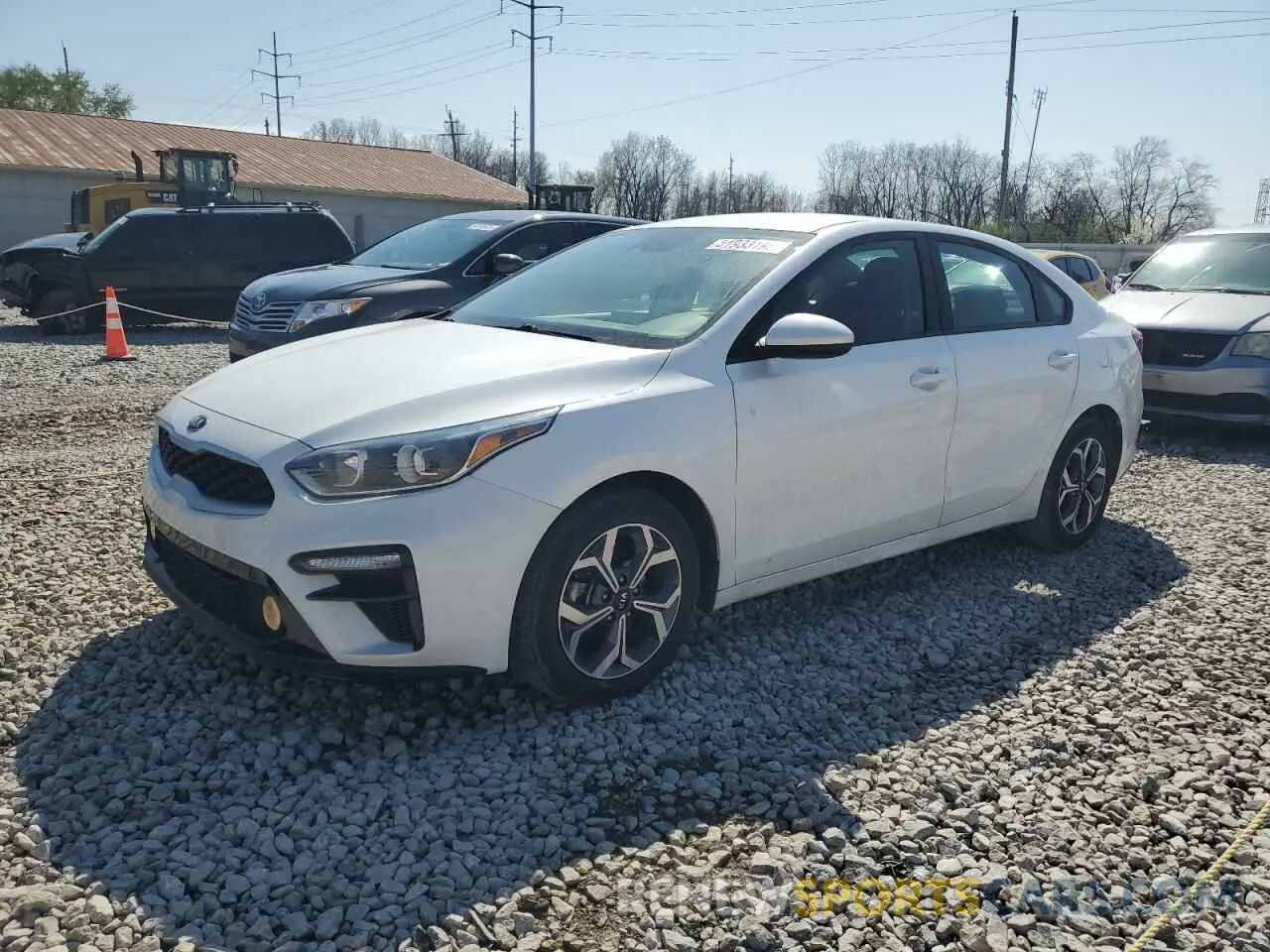 1 Photograph of a damaged car 3KPF24AD7ME359212 KIA FORTE 2021