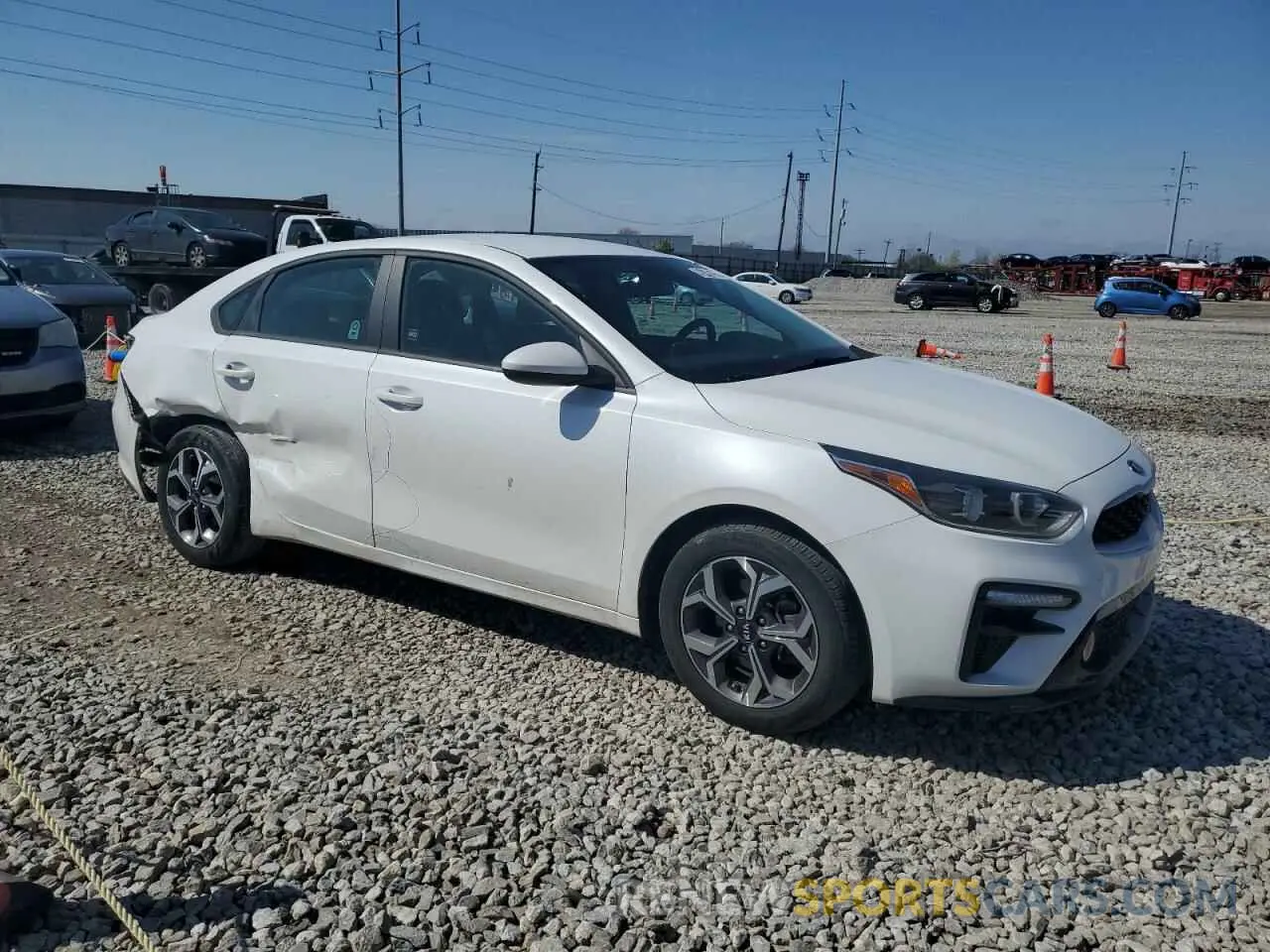 4 Photograph of a damaged car 3KPF24AD7ME359212 KIA FORTE 2021