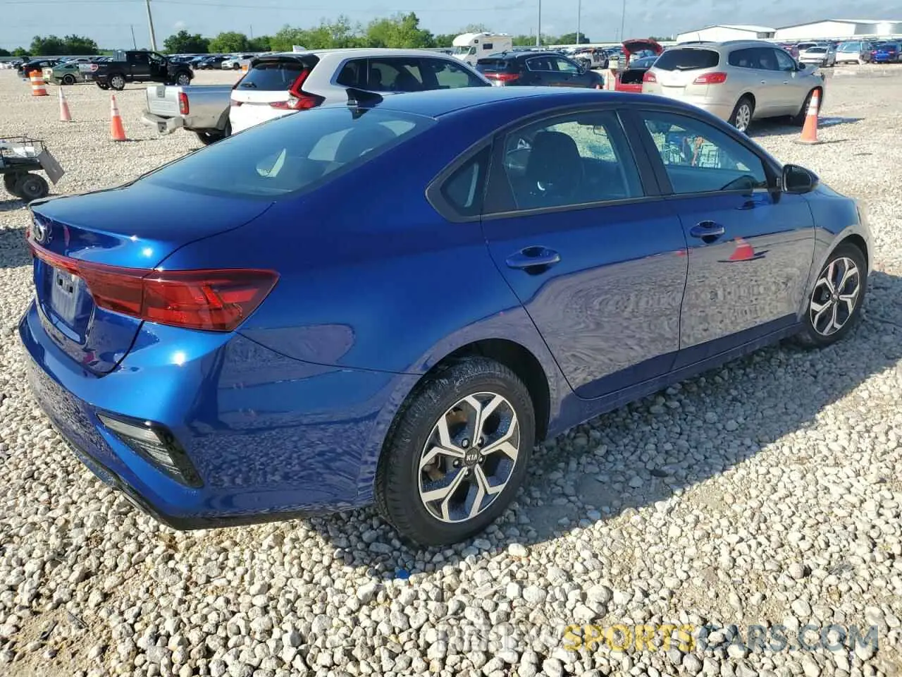 3 Photograph of a damaged car 3KPF24AD7ME371702 KIA FORTE 2021