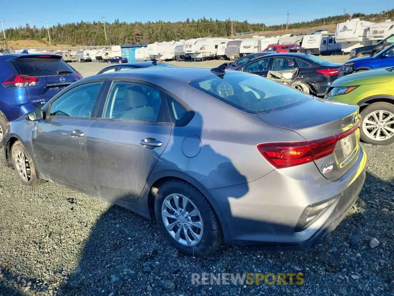2 Photograph of a damaged car 3KPF24AD7ME384577 KIA FORTE 2021