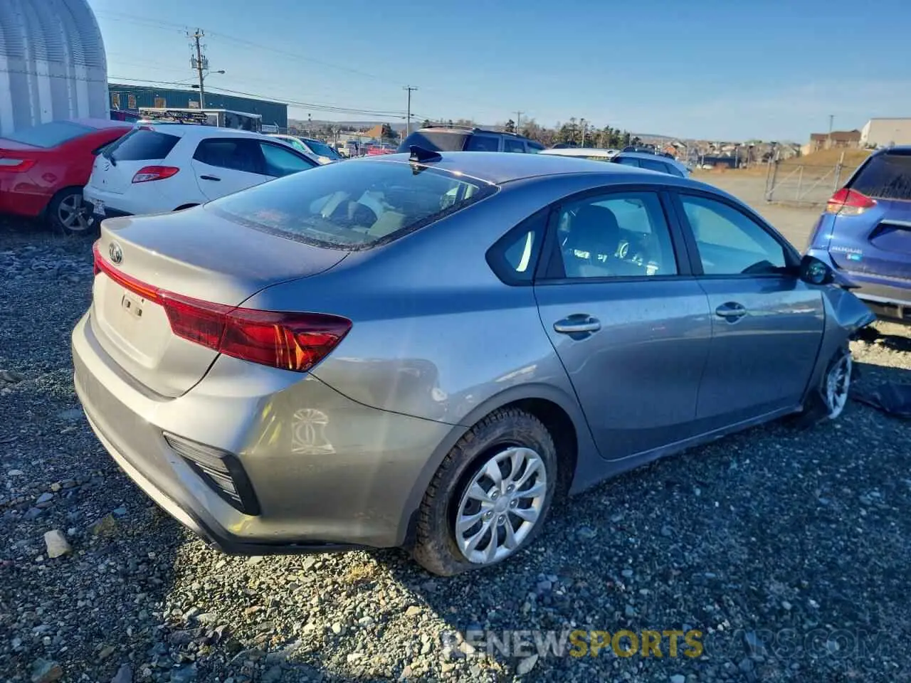 3 Photograph of a damaged car 3KPF24AD7ME384577 KIA FORTE 2021