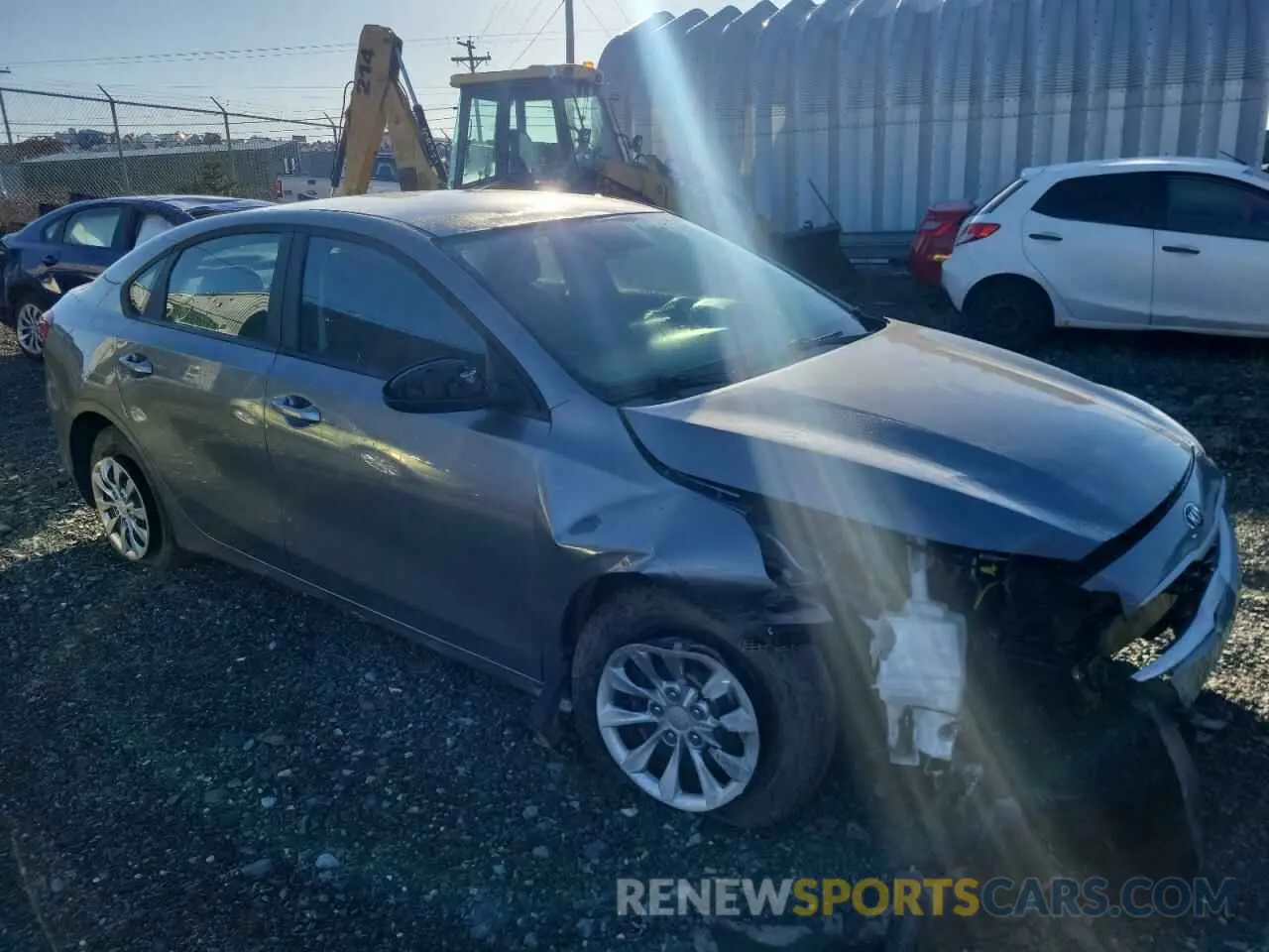 4 Photograph of a damaged car 3KPF24AD7ME384577 KIA FORTE 2021