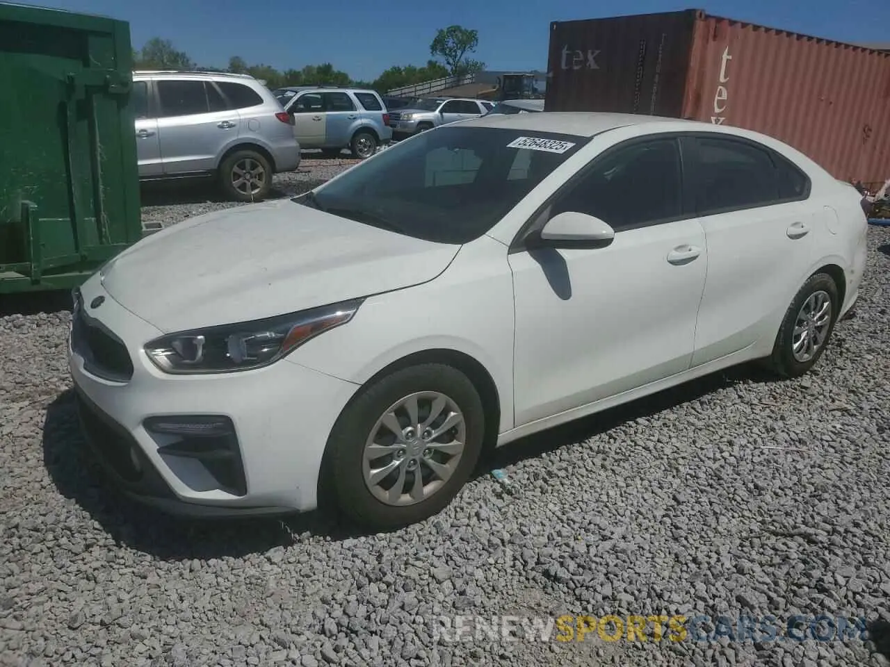 1 Photograph of a damaged car 3KPF24AD7ME397698 KIA FORTE 2021