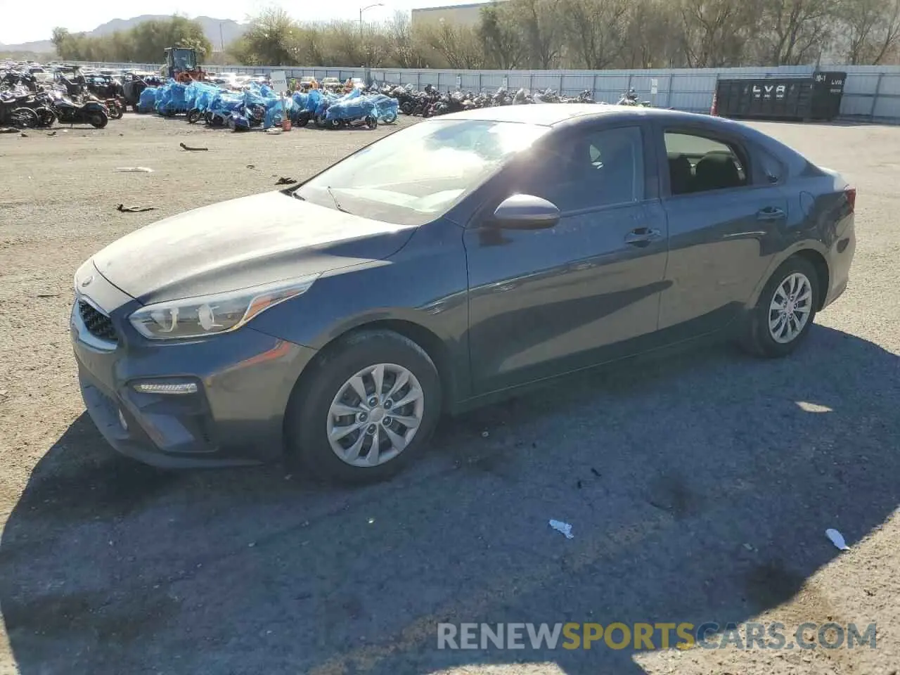 1 Photograph of a damaged car 3KPF24AD7ME403970 KIA FORTE 2021