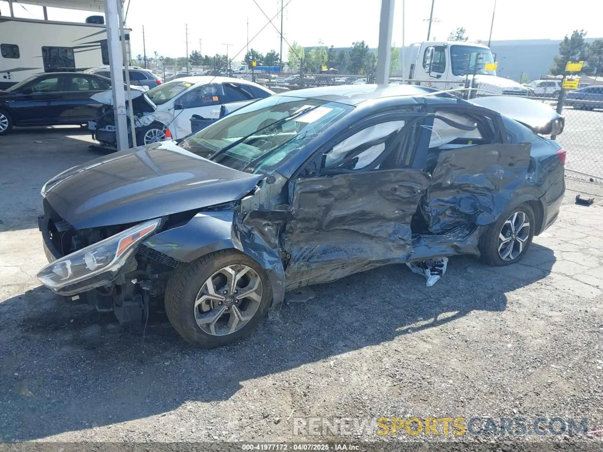 6 Photograph of a damaged car 3KPF24AD7ME406545 KIA FORTE 2021