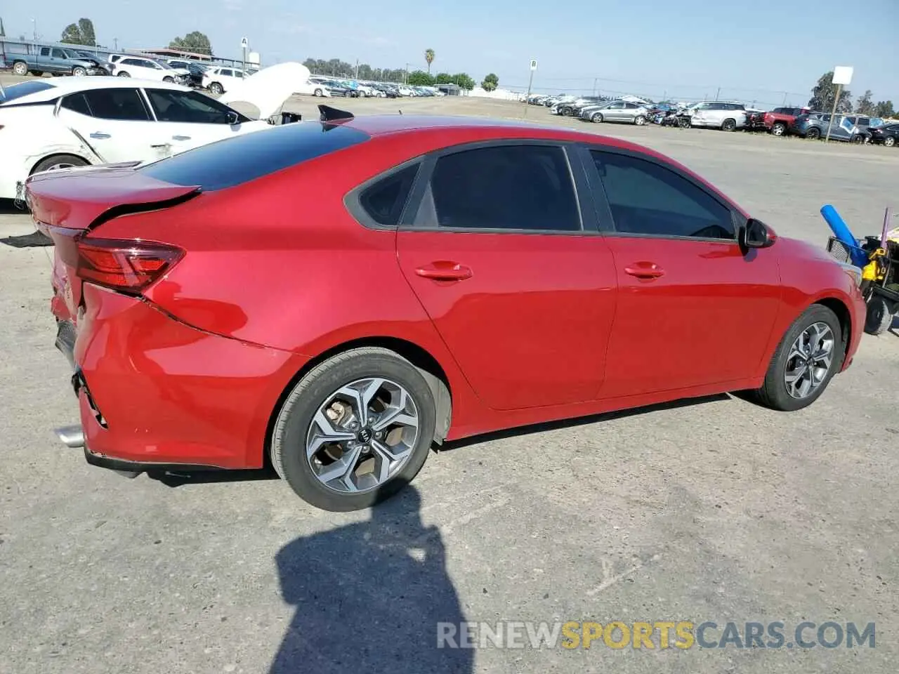 3 Photograph of a damaged car 3KPF24AD8ME268255 KIA FORTE 2021