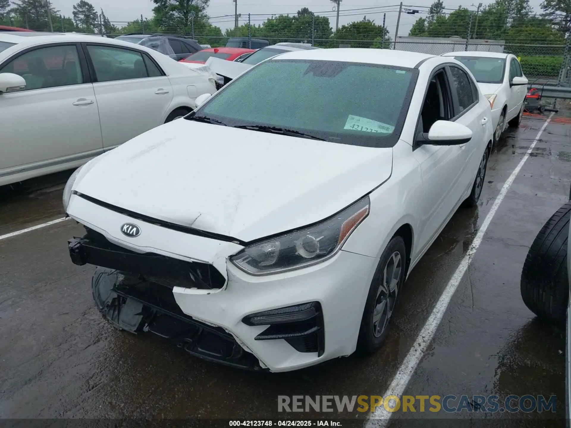 2 Photograph of a damaged car 3KPF24AD8ME276839 KIA FORTE 2021