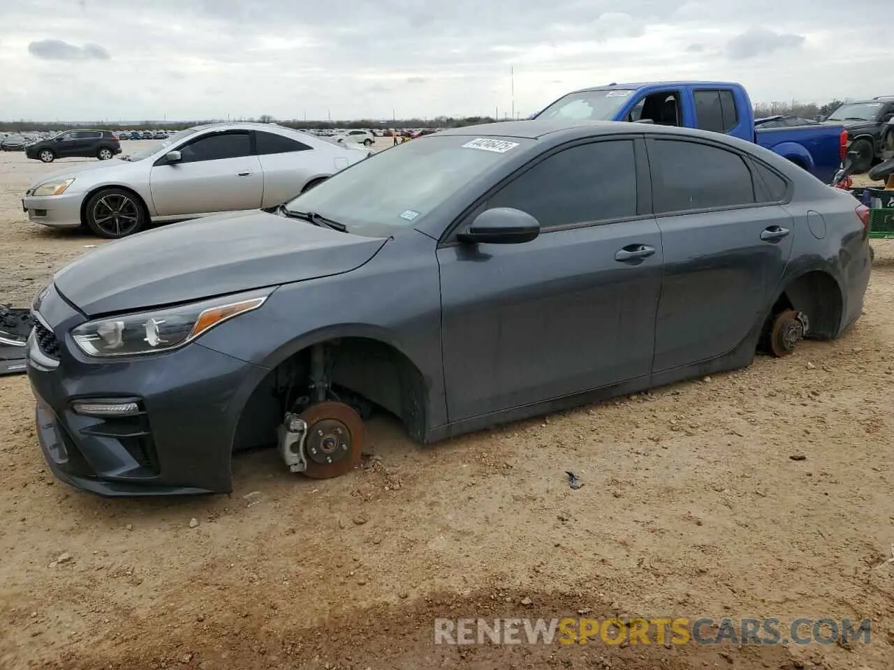 1 Photograph of a damaged car 3KPF24AD8ME289218 KIA FORTE 2021