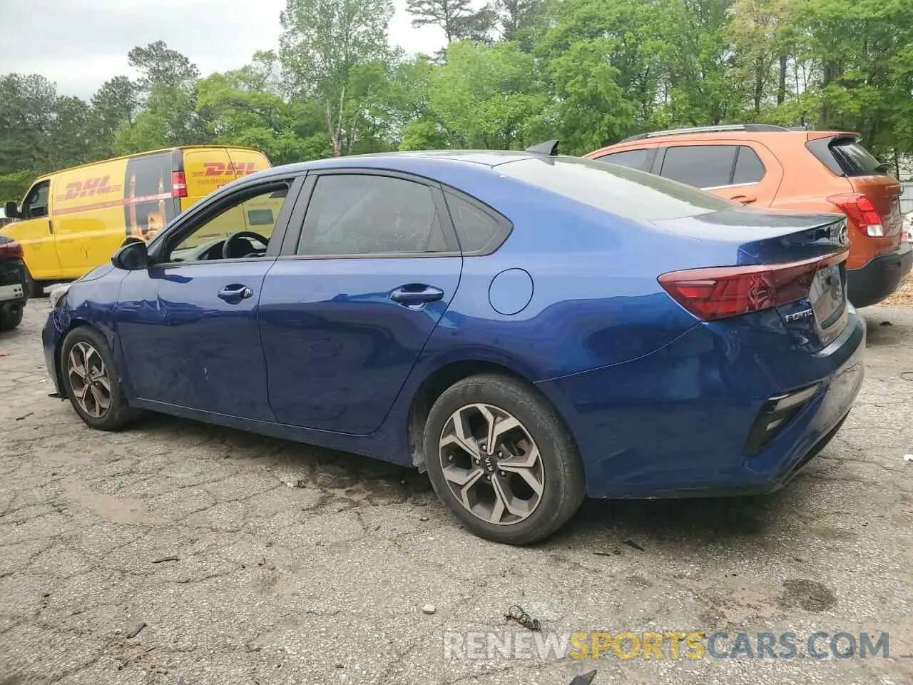 2 Photograph of a damaged car 3KPF24AD8ME292443 KIA FORTE 2021