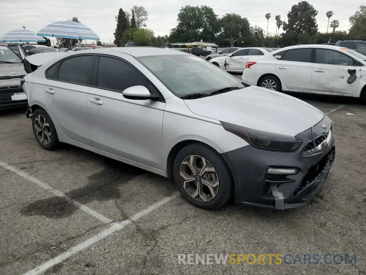 4 Photograph of a damaged car 3KPF24AD8ME305045 KIA FORTE 2021