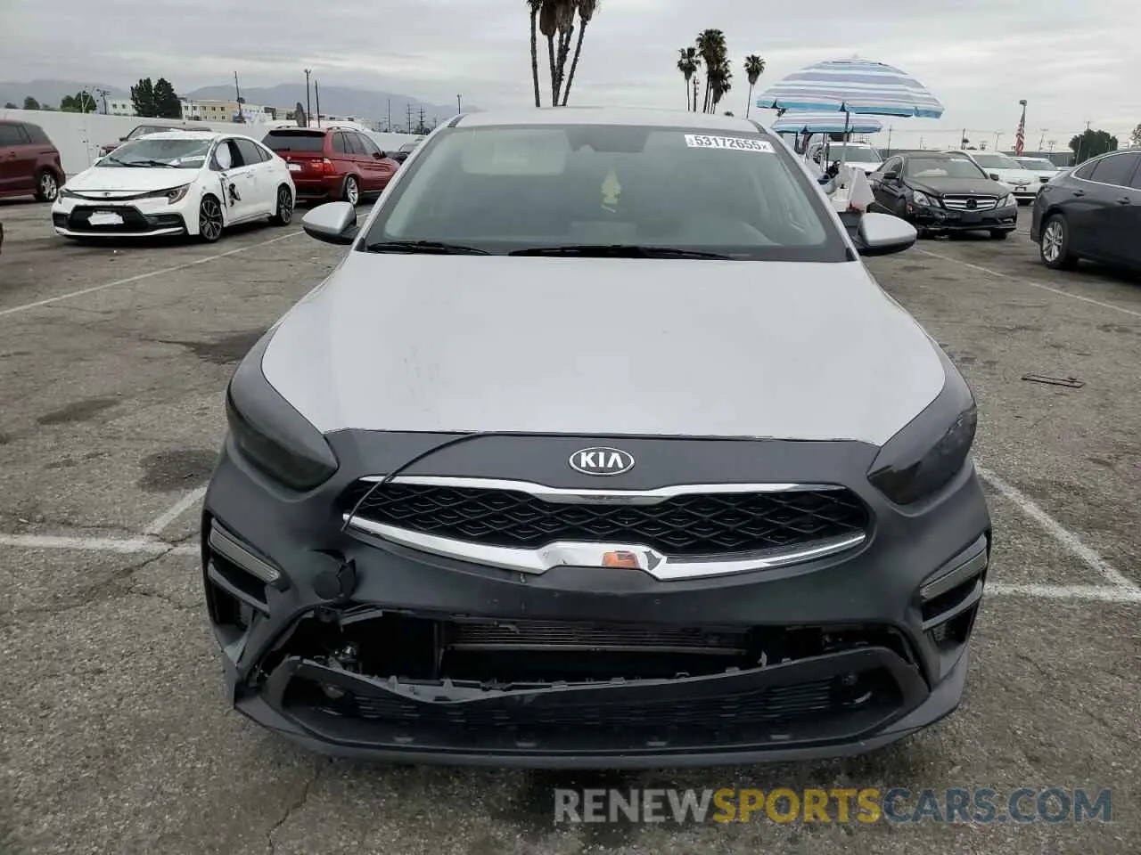 5 Photograph of a damaged car 3KPF24AD8ME305045 KIA FORTE 2021