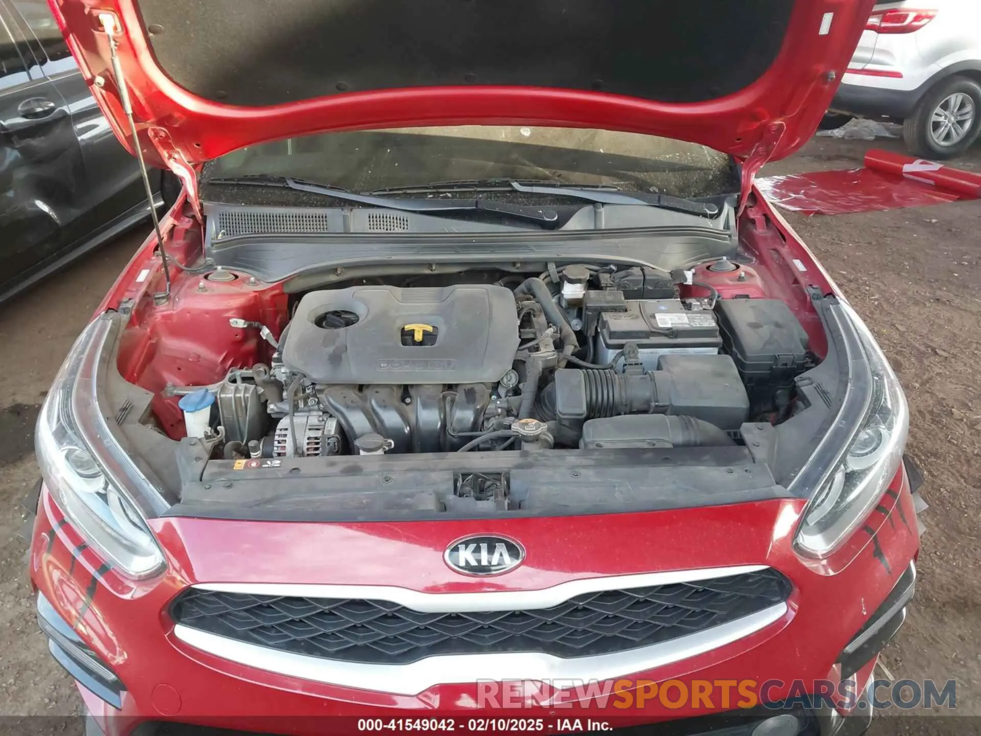 10 Photograph of a damaged car 3KPF24AD8ME309063 KIA FORTE 2021