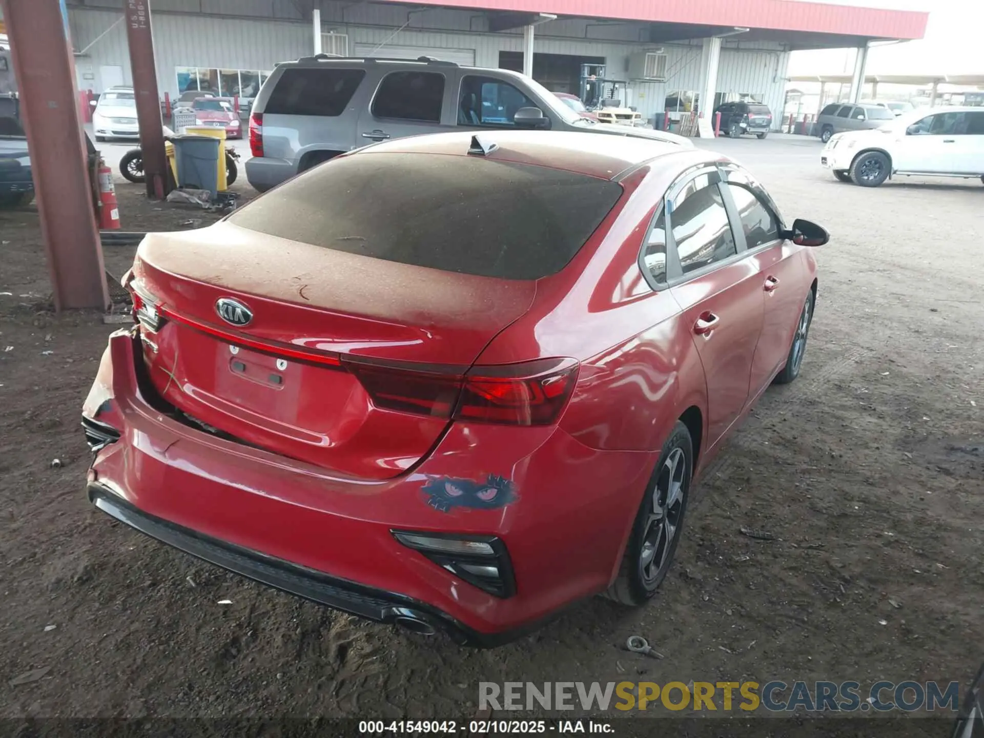 4 Photograph of a damaged car 3KPF24AD8ME309063 KIA FORTE 2021