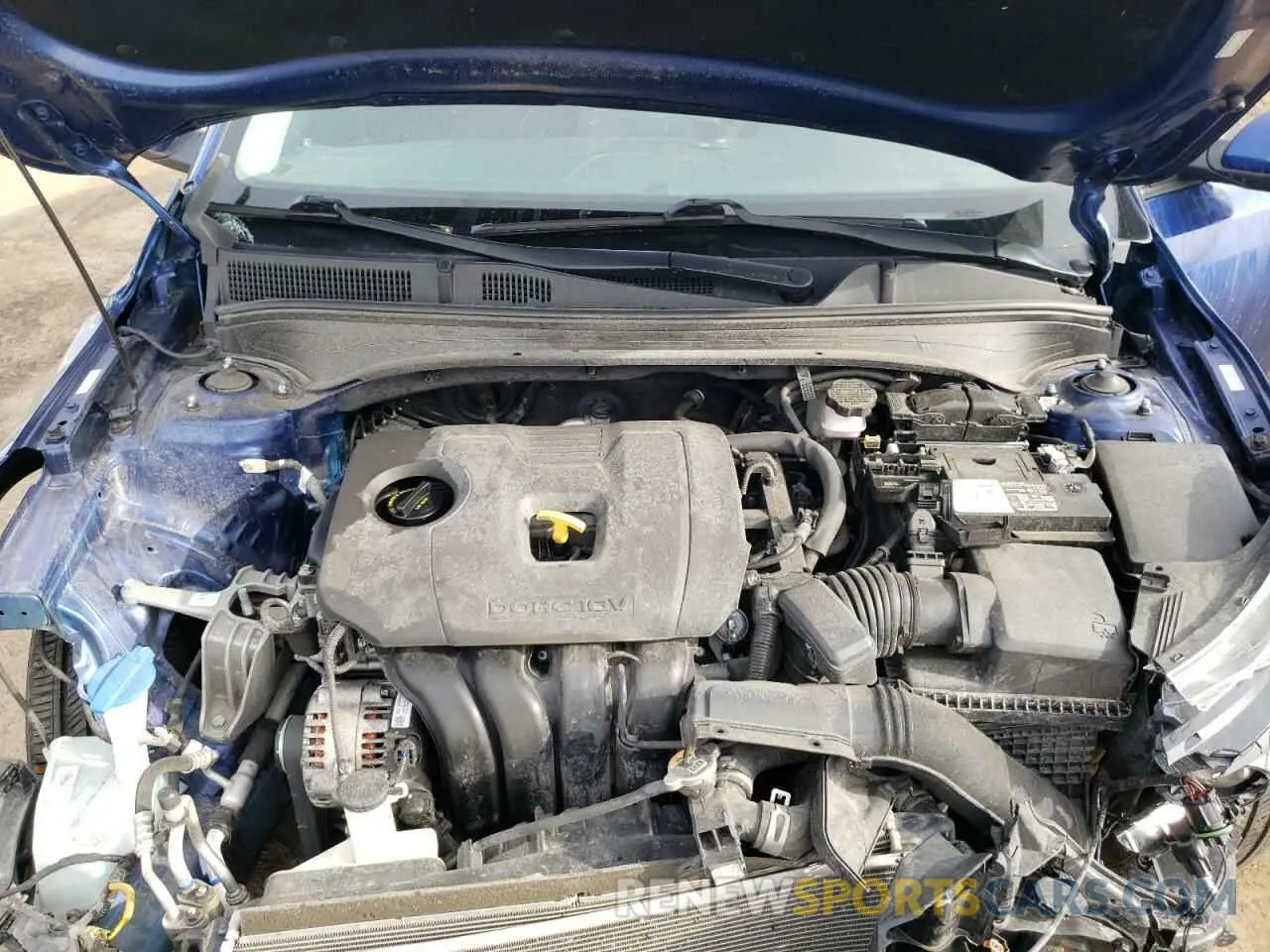 12 Photograph of a damaged car 3KPF24AD8ME312917 KIA FORTE 2021