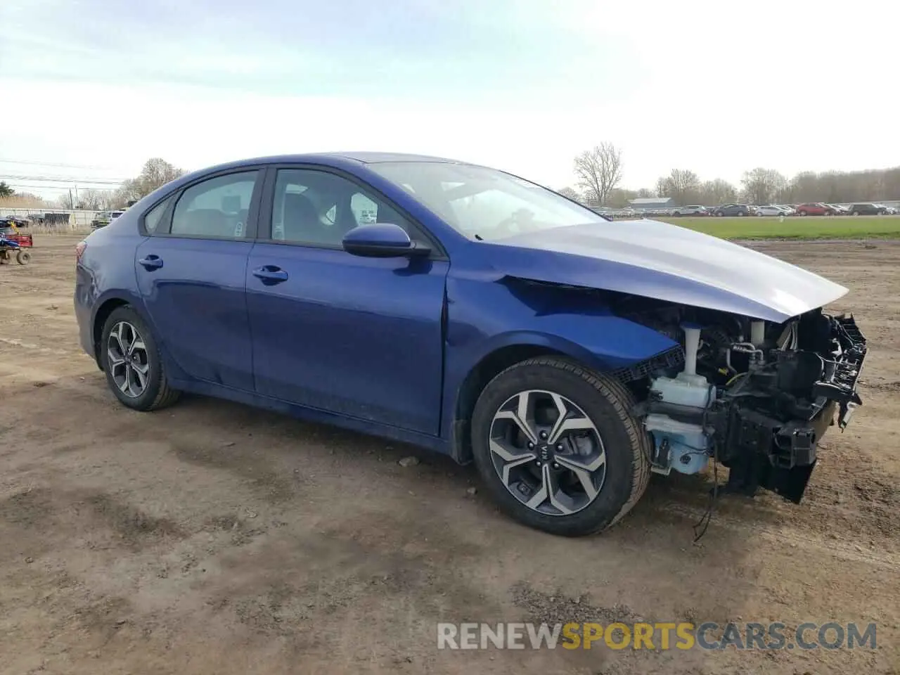 4 Photograph of a damaged car 3KPF24AD8ME312917 KIA FORTE 2021