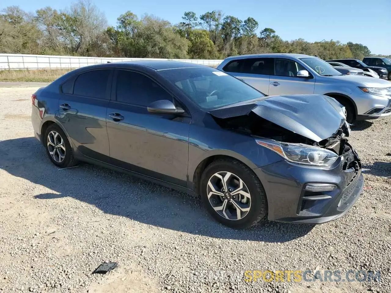 4 Photograph of a damaged car 3KPF24AD8ME323058 KIA FORTE 2021