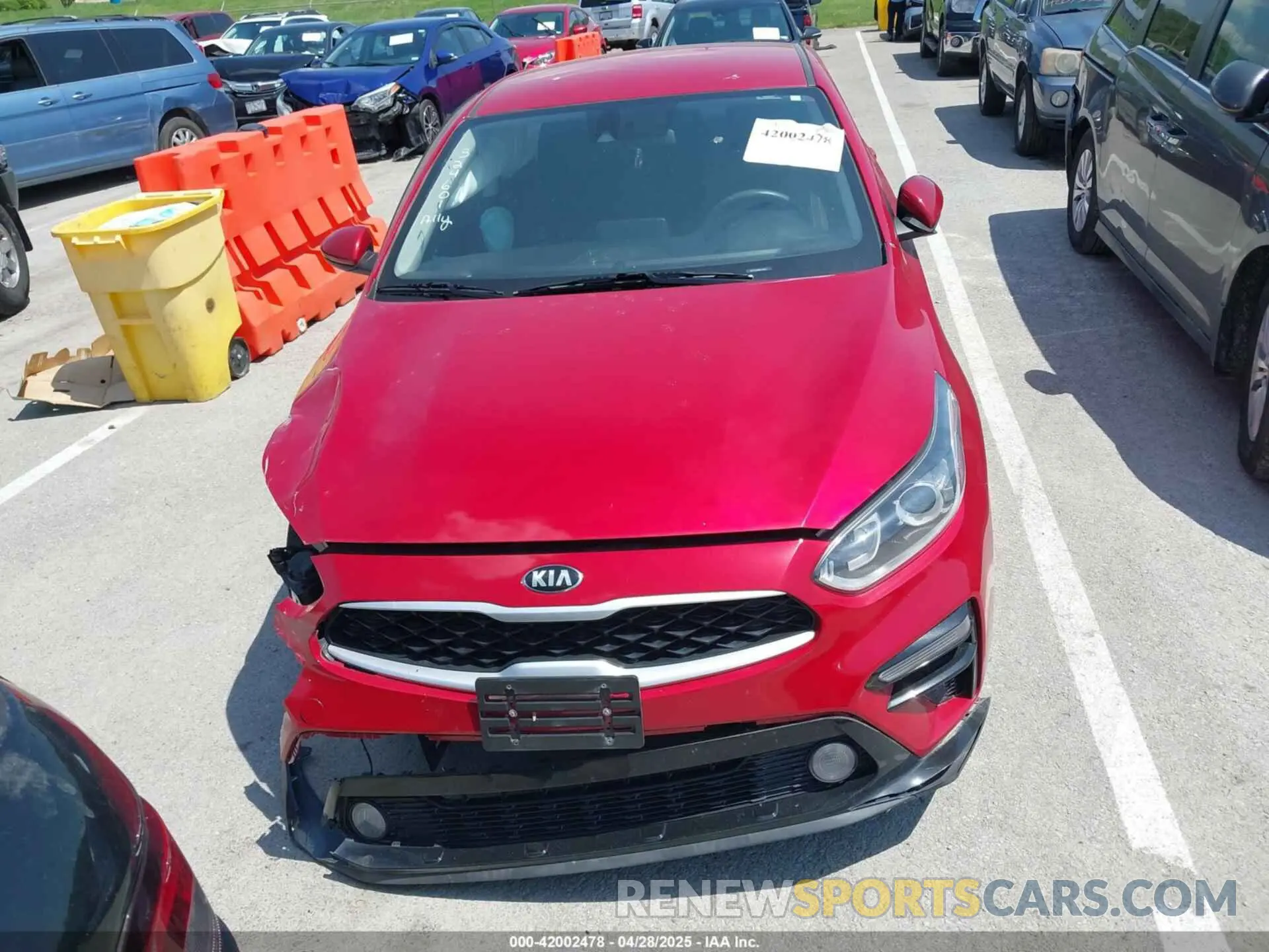 12 Photograph of a damaged car 3KPF24AD8ME324601 KIA FORTE 2021