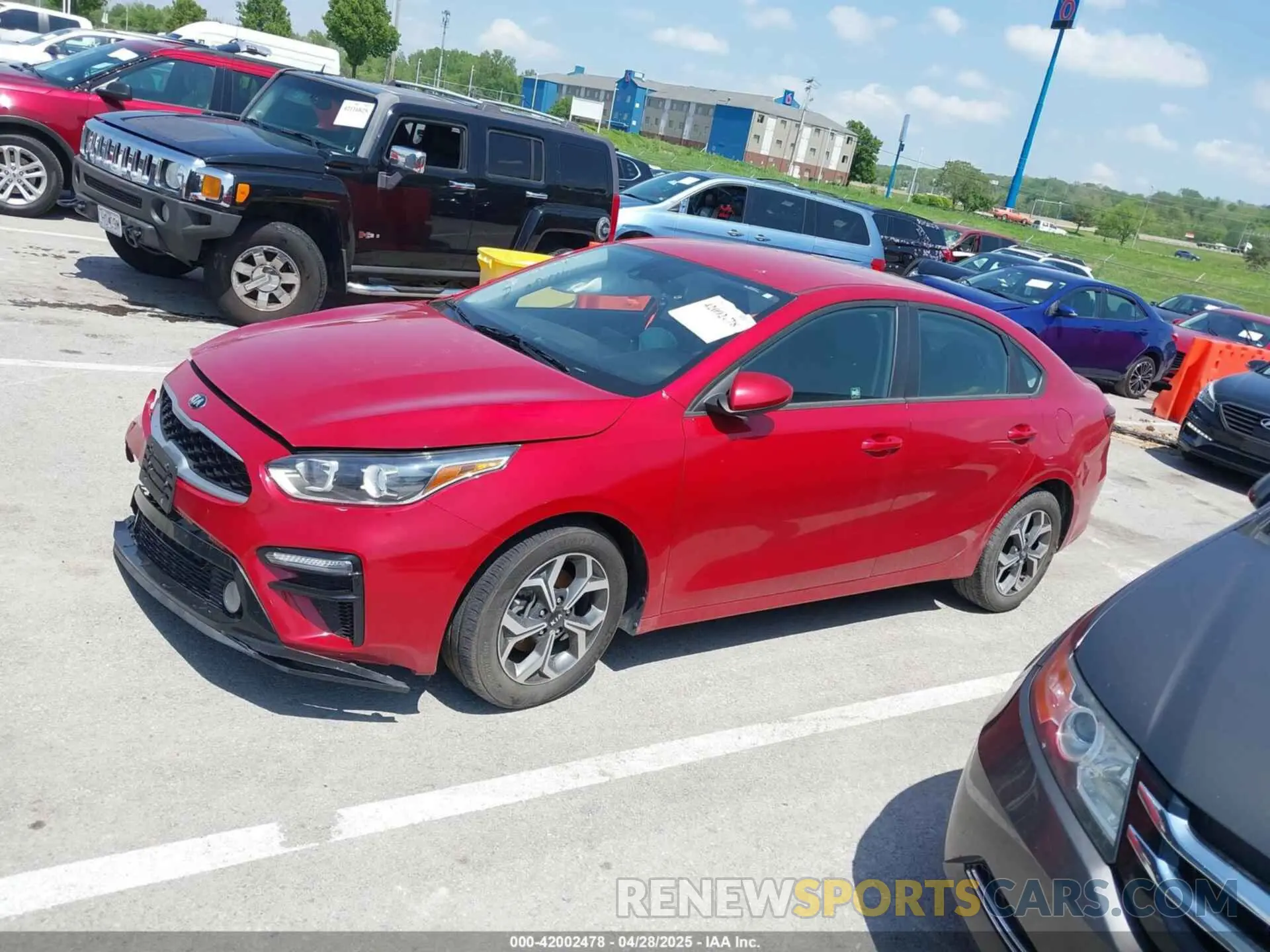 14 Photograph of a damaged car 3KPF24AD8ME324601 KIA FORTE 2021