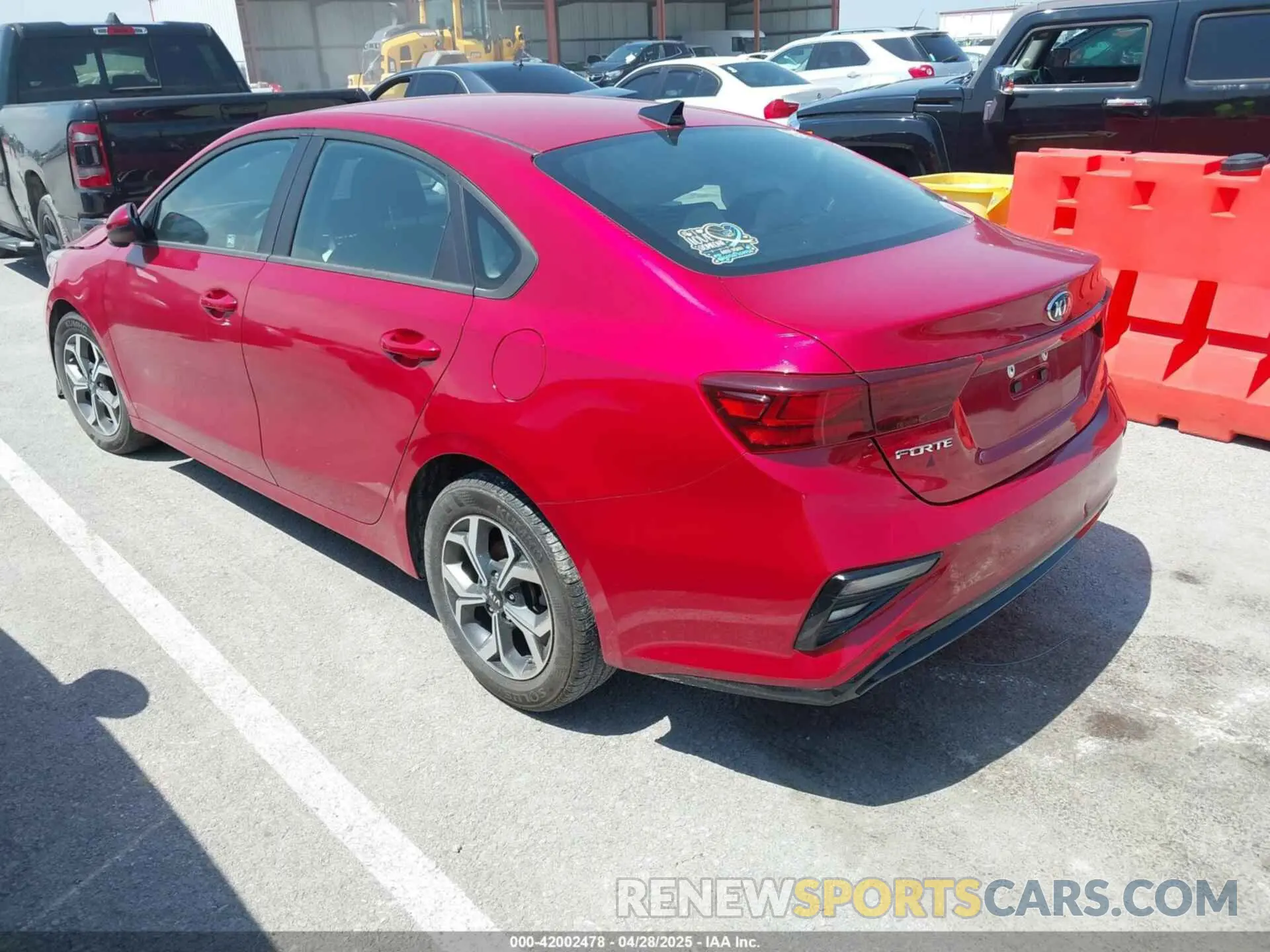 3 Photograph of a damaged car 3KPF24AD8ME324601 KIA FORTE 2021