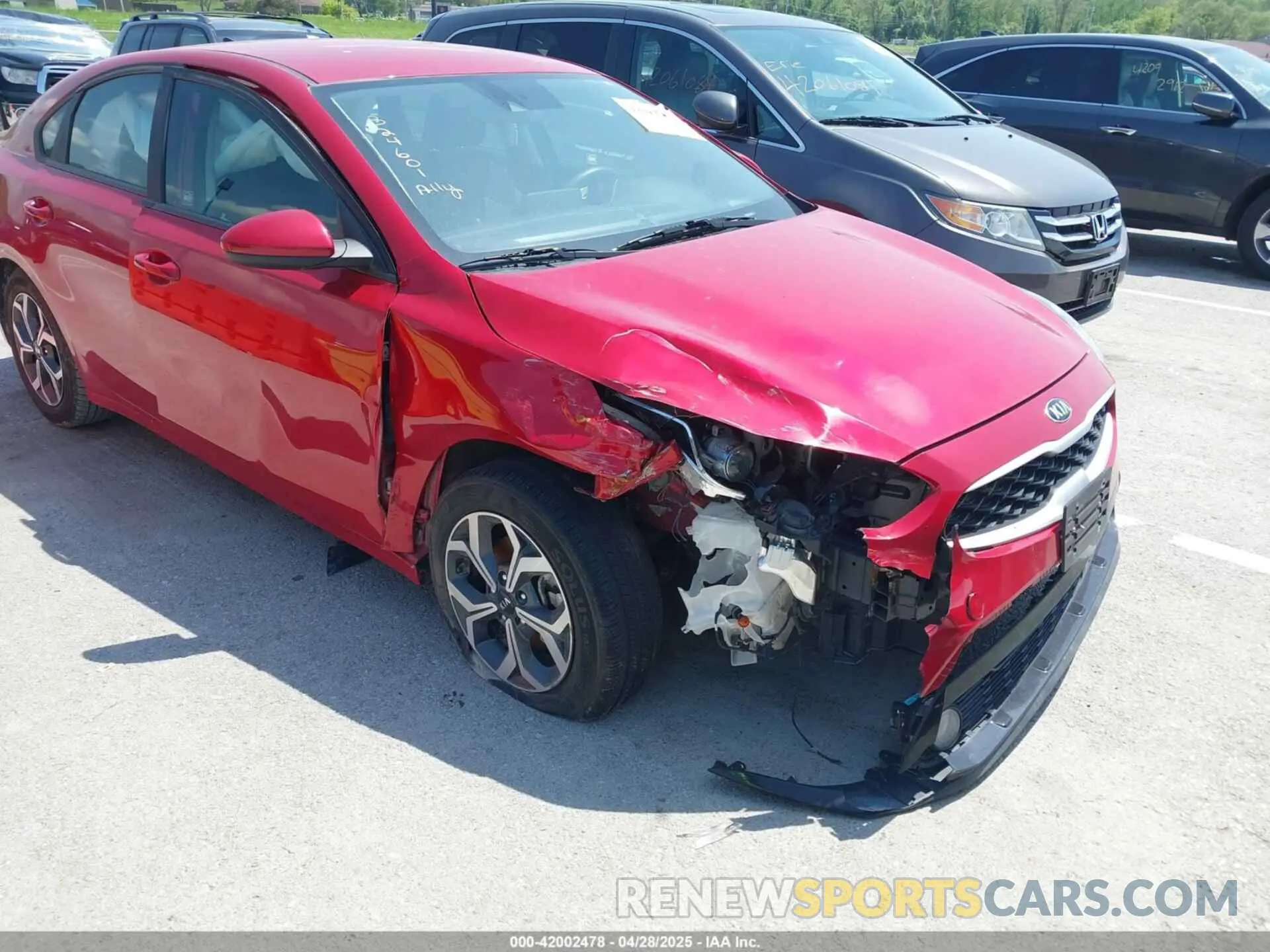 6 Photograph of a damaged car 3KPF24AD8ME324601 KIA FORTE 2021
