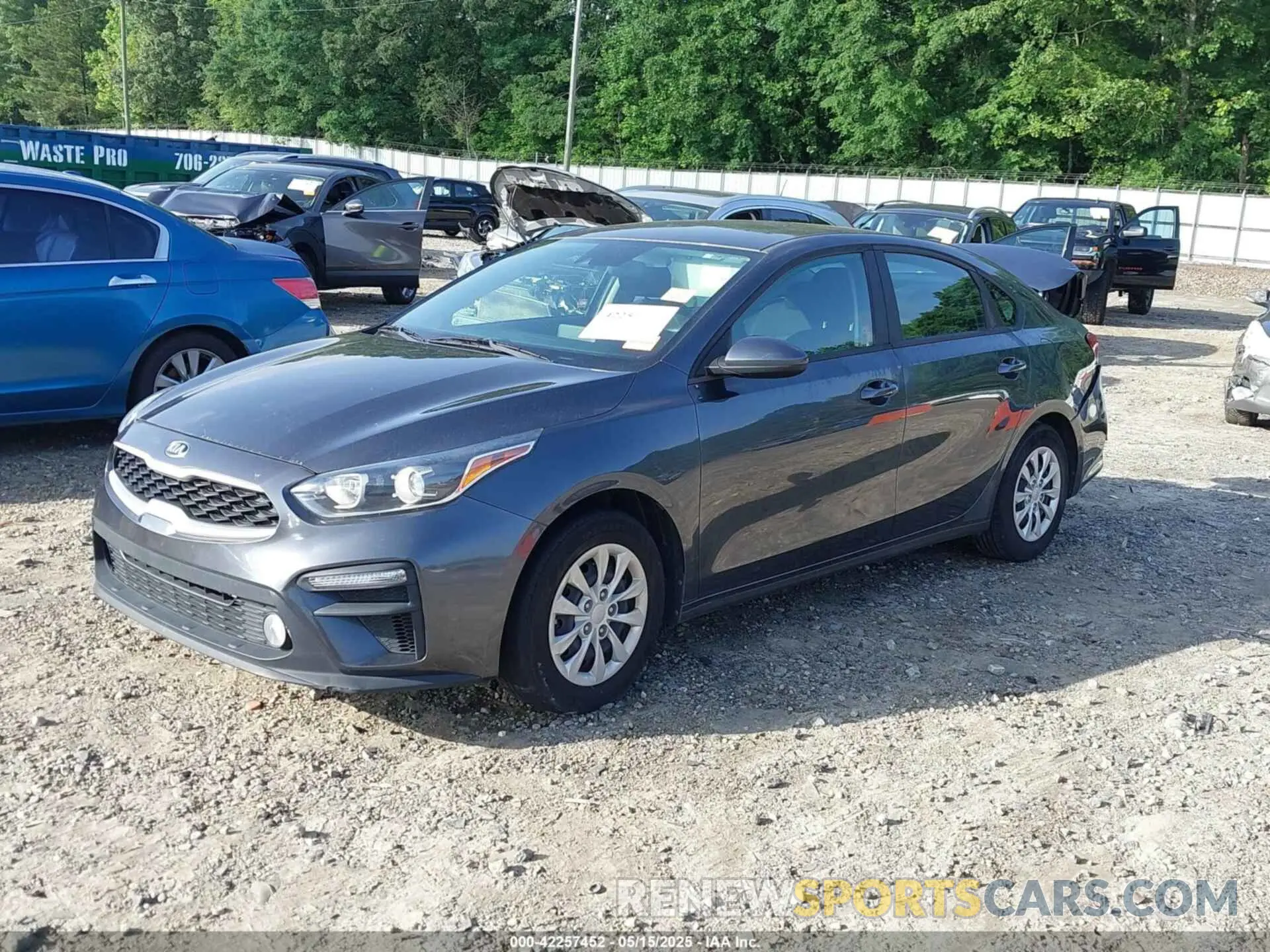 2 Photograph of a damaged car 3KPF24AD8ME327188 KIA FORTE 2021