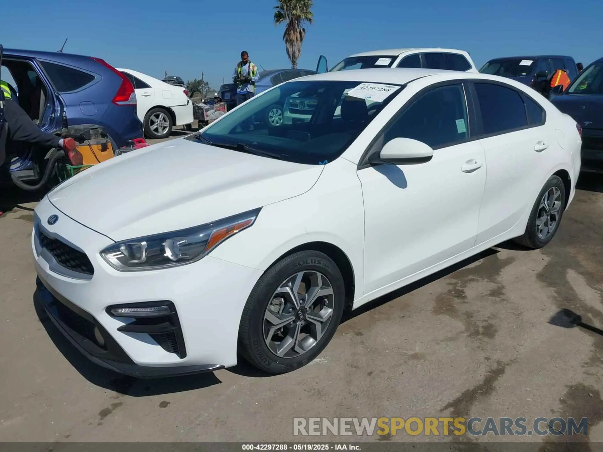2 Photograph of a damaged car 3KPF24AD8ME332455 KIA FORTE 2021
