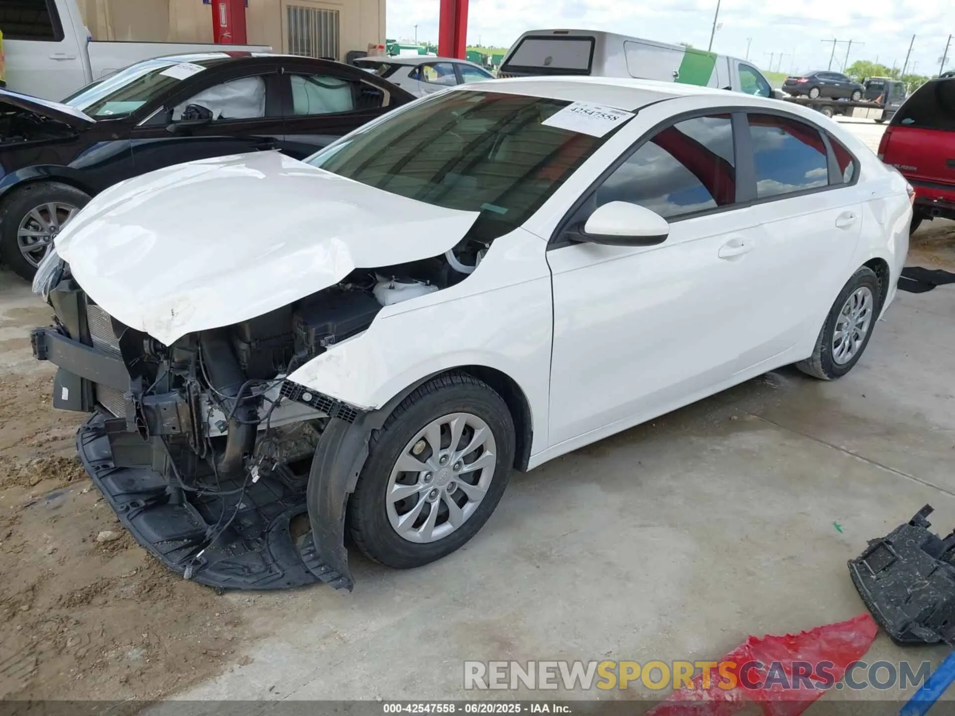 2 Photograph of a damaged car 3KPF24AD8ME338790 KIA FORTE 2021