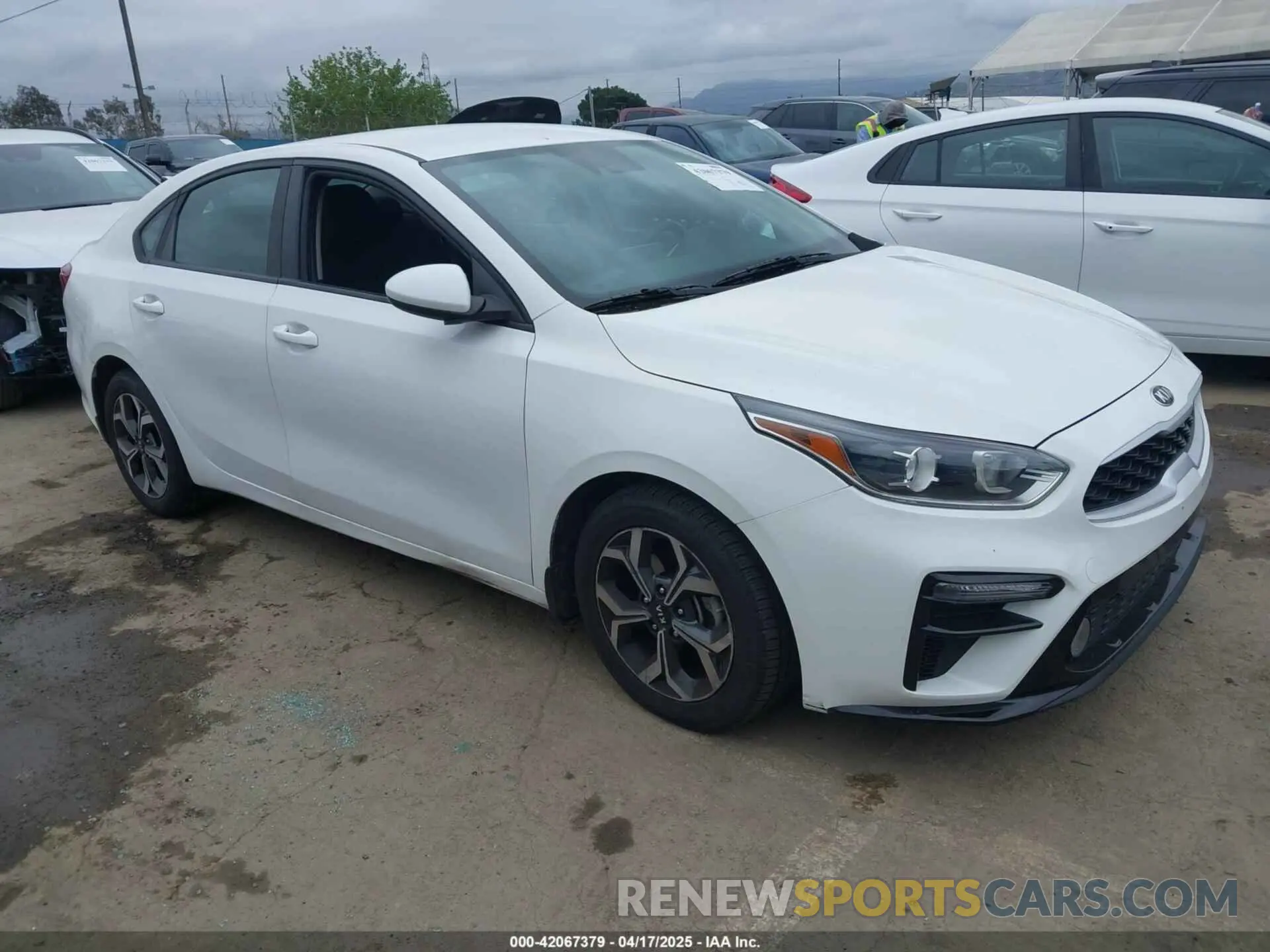 1 Photograph of a damaged car 3KPF24AD8ME354732 KIA FORTE 2021