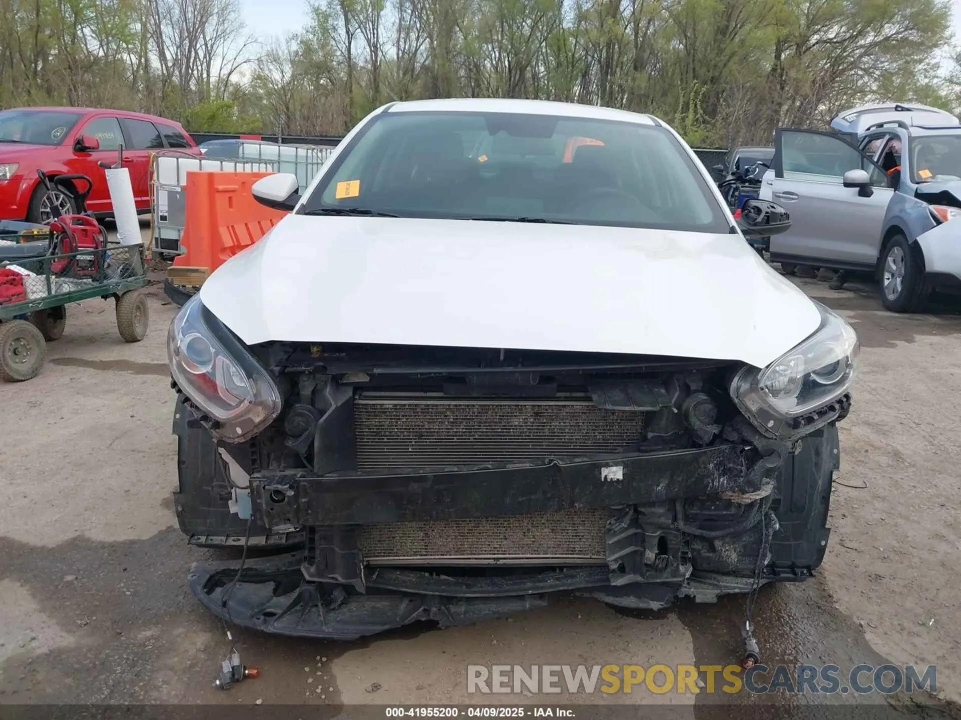 6 Photograph of a damaged car 3KPF24AD8ME360661 KIA FORTE 2021