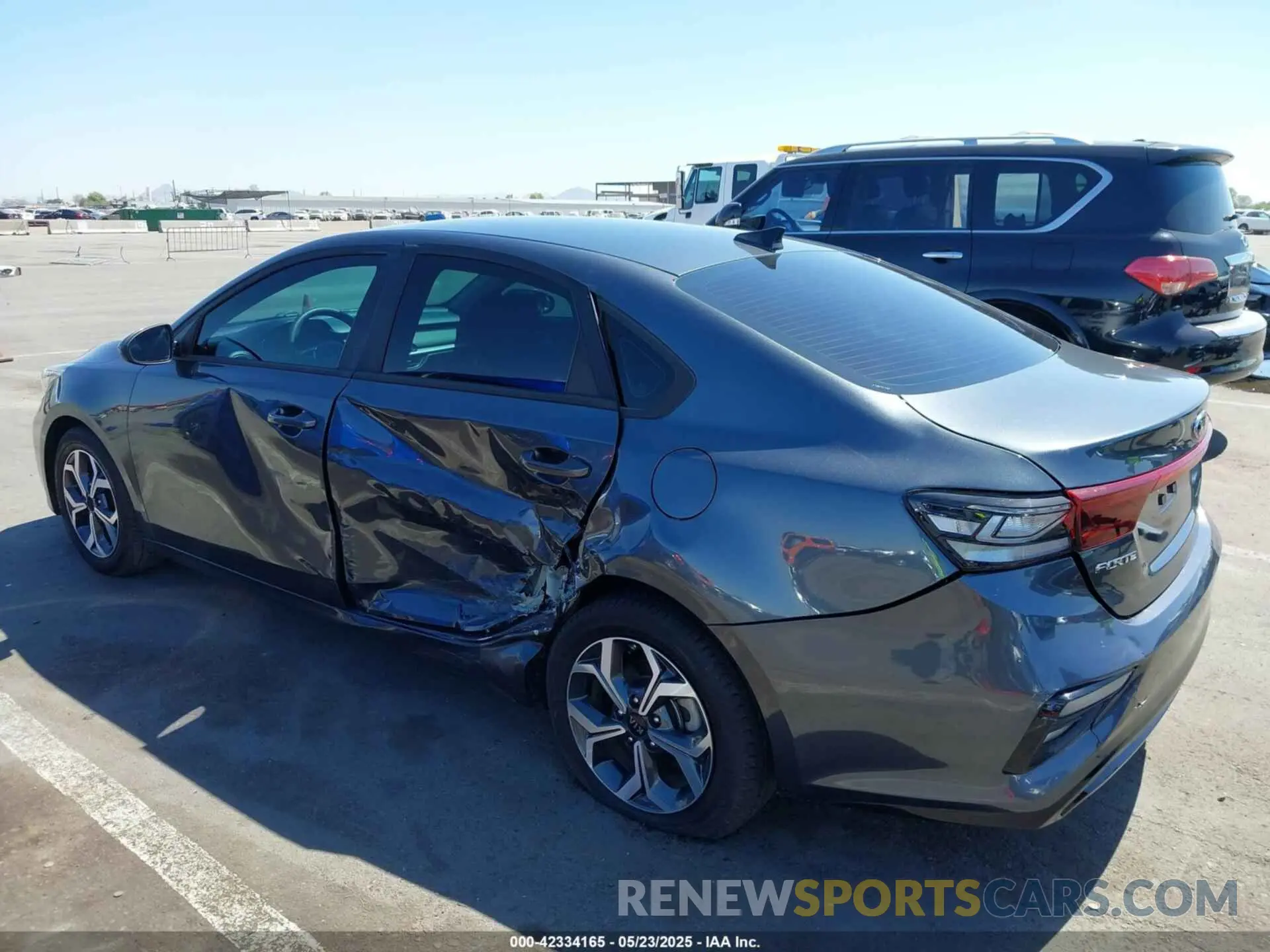 6 Photograph of a damaged car 3KPF24AD8ME361843 KIA FORTE 2021
