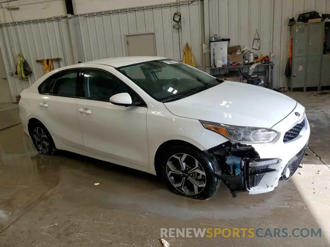4 Photograph of a damaged car 3KPF24AD8ME363141 KIA FORTE 2021