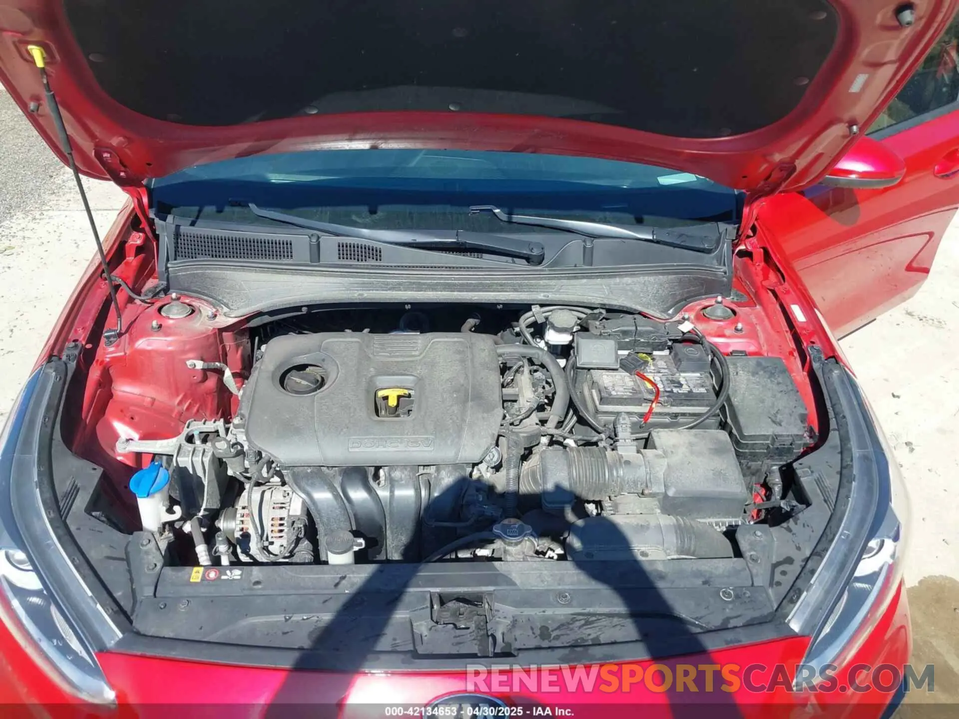 10 Photograph of a damaged car 3KPF24AD8ME373412 KIA FORTE 2021