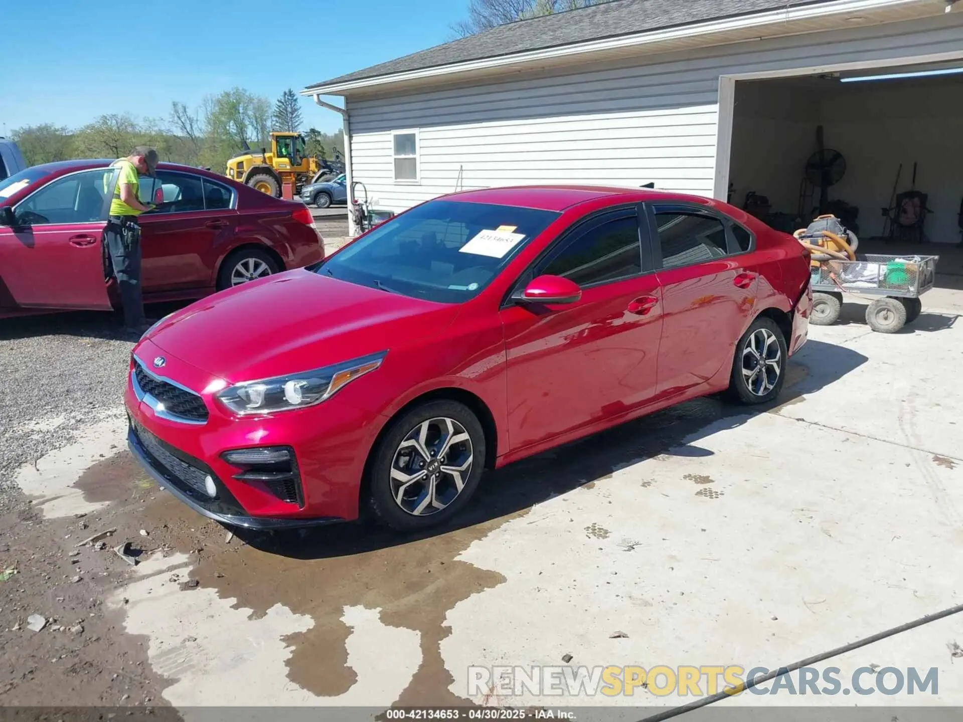 2 Photograph of a damaged car 3KPF24AD8ME373412 KIA FORTE 2021