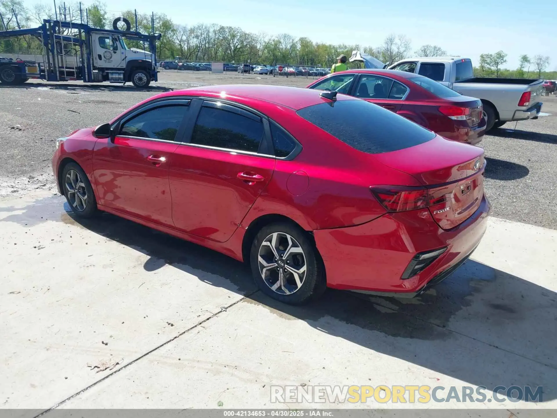 3 Photograph of a damaged car 3KPF24AD8ME373412 KIA FORTE 2021