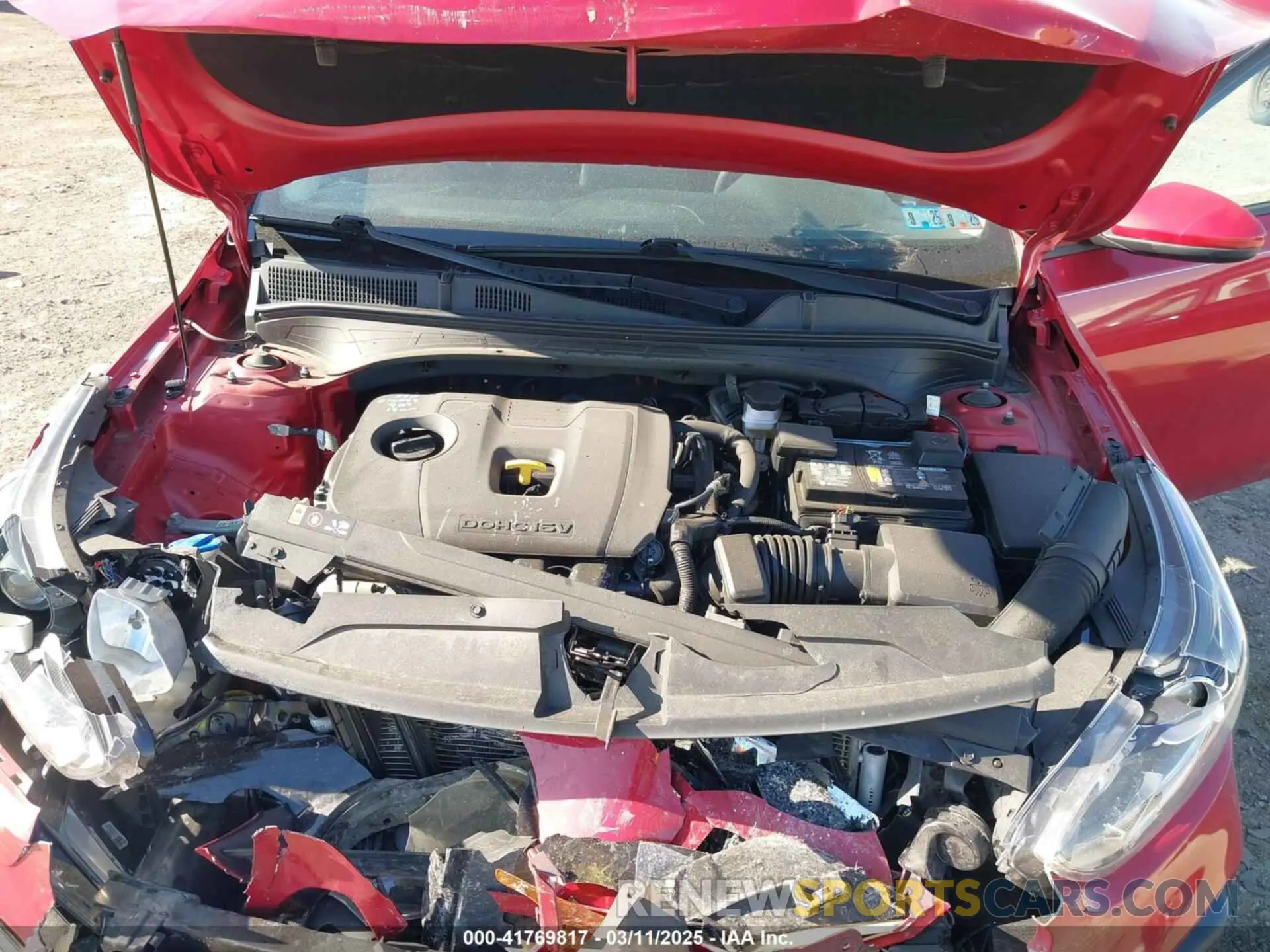10 Photograph of a damaged car 3KPF24AD8ME384474 KIA FORTE 2021