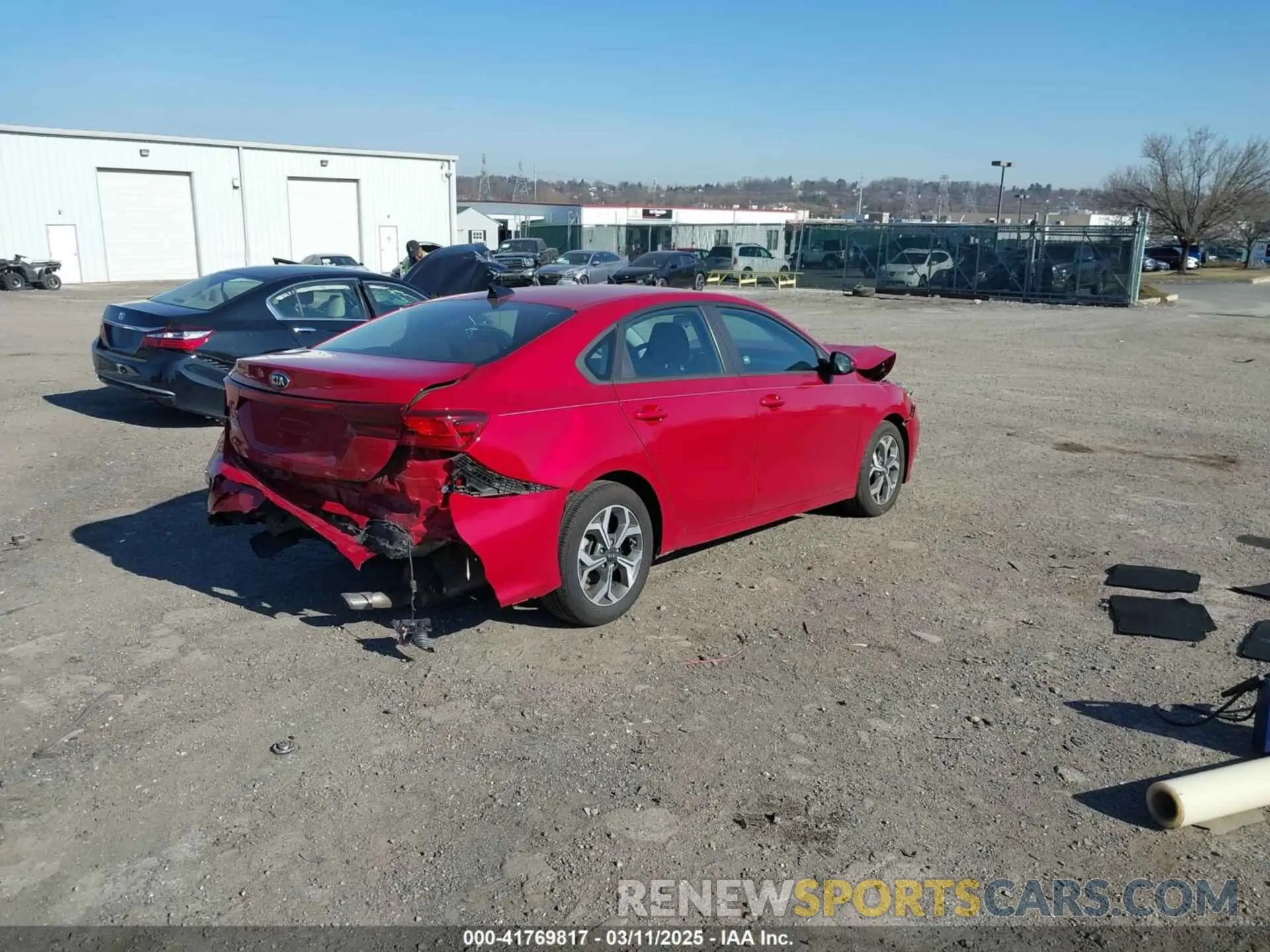 4 Photograph of a damaged car 3KPF24AD8ME384474 KIA FORTE 2021