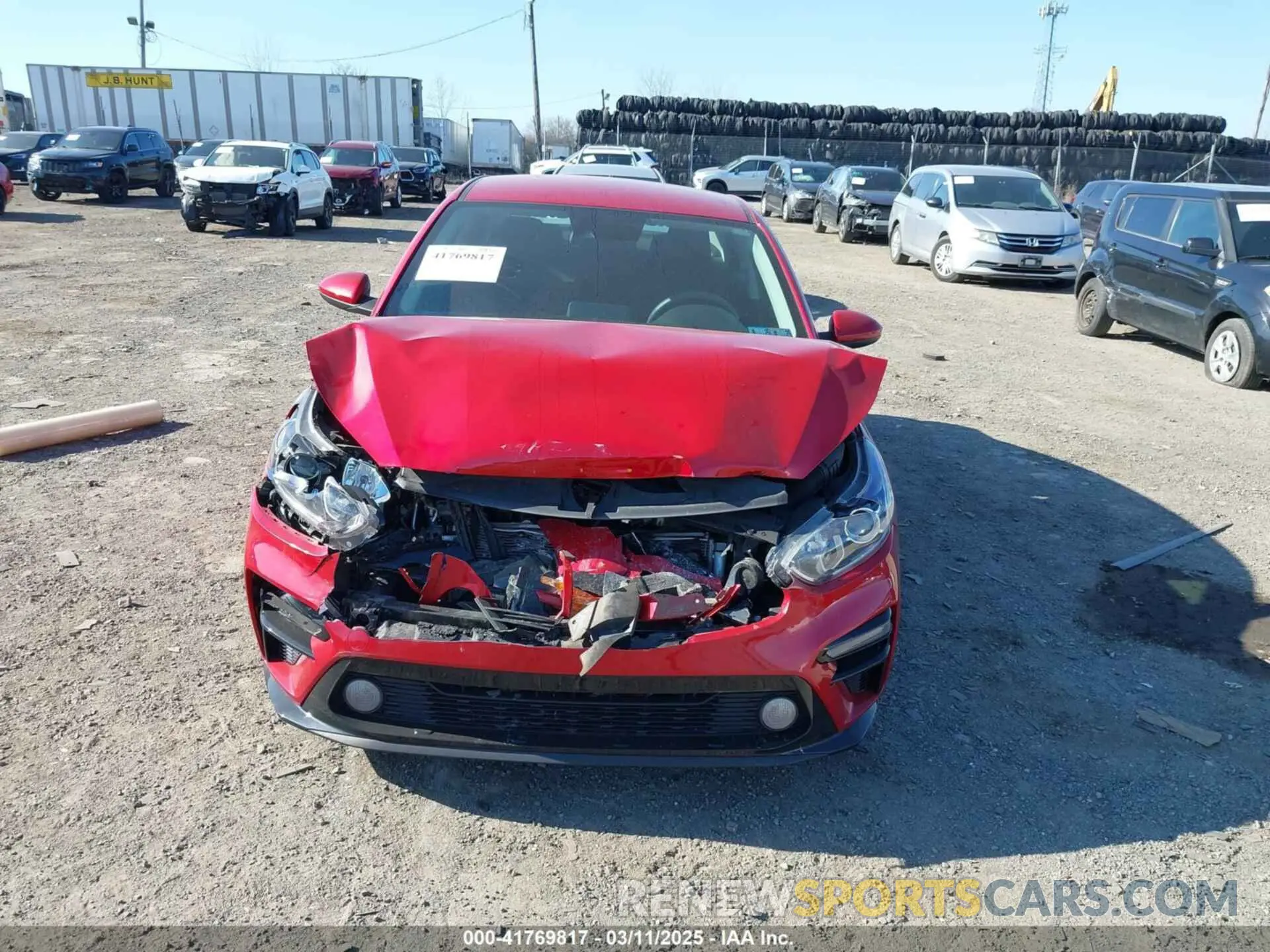 6 Photograph of a damaged car 3KPF24AD8ME384474 KIA FORTE 2021
