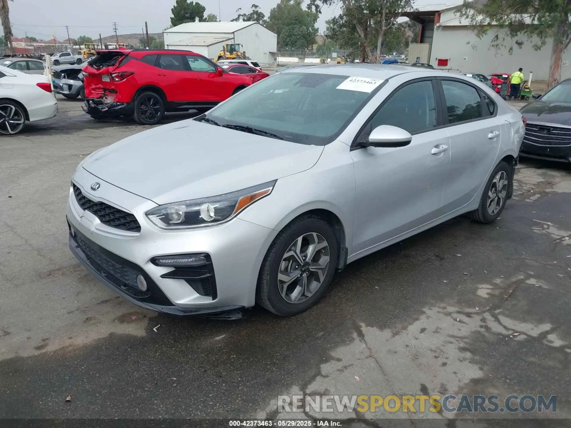 2 Photograph of a damaged car 3KPF24AD8ME387780 KIA FORTE 2021