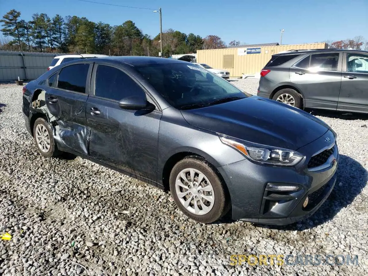 4 Photograph of a damaged car 3KPF24AD8ME401743 KIA FORTE 2021