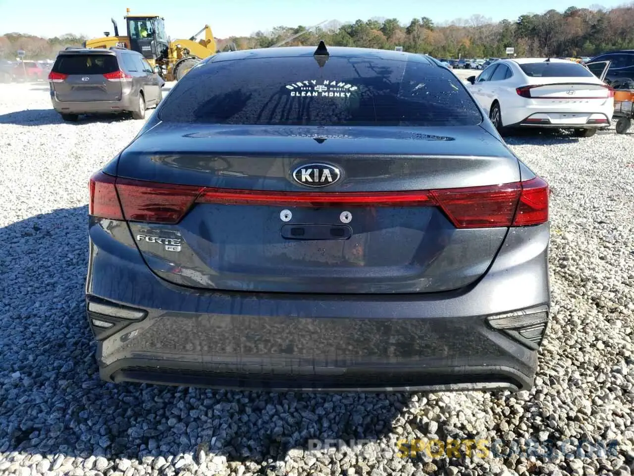 6 Photograph of a damaged car 3KPF24AD8ME401743 KIA FORTE 2021
