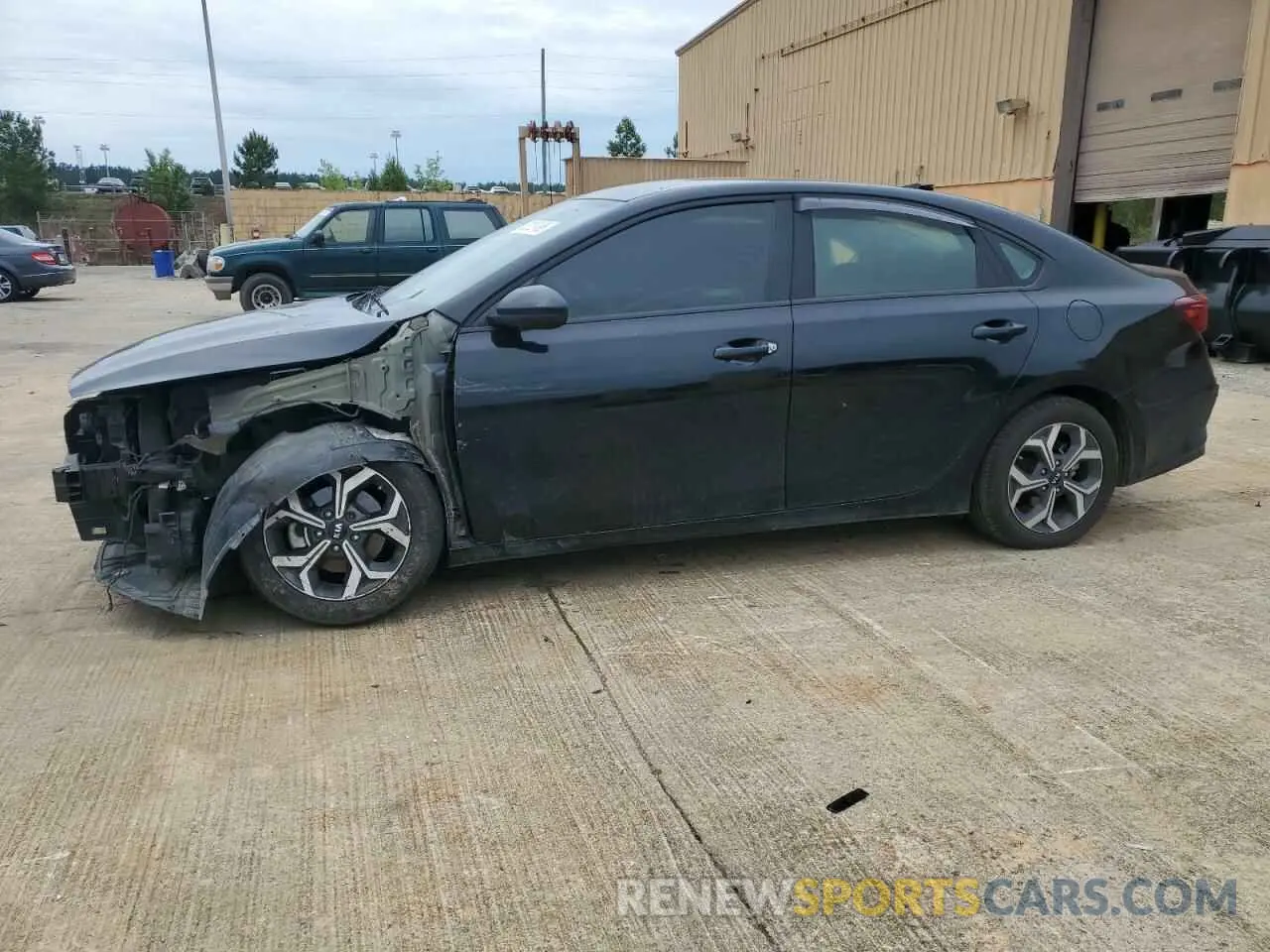 1 Photograph of a damaged car 3KPF24AD8ME401838 KIA FORTE 2021