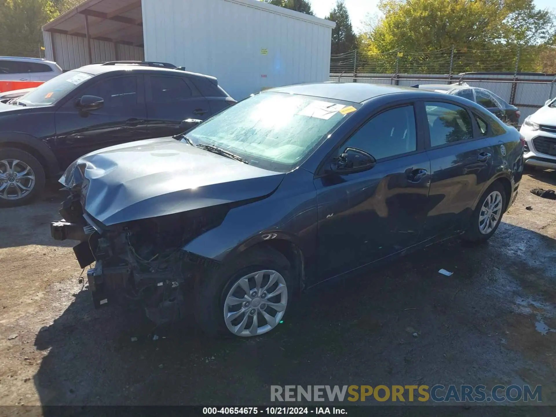 2 Photograph of a damaged car 3KPF24AD8ME402066 KIA FORTE 2021