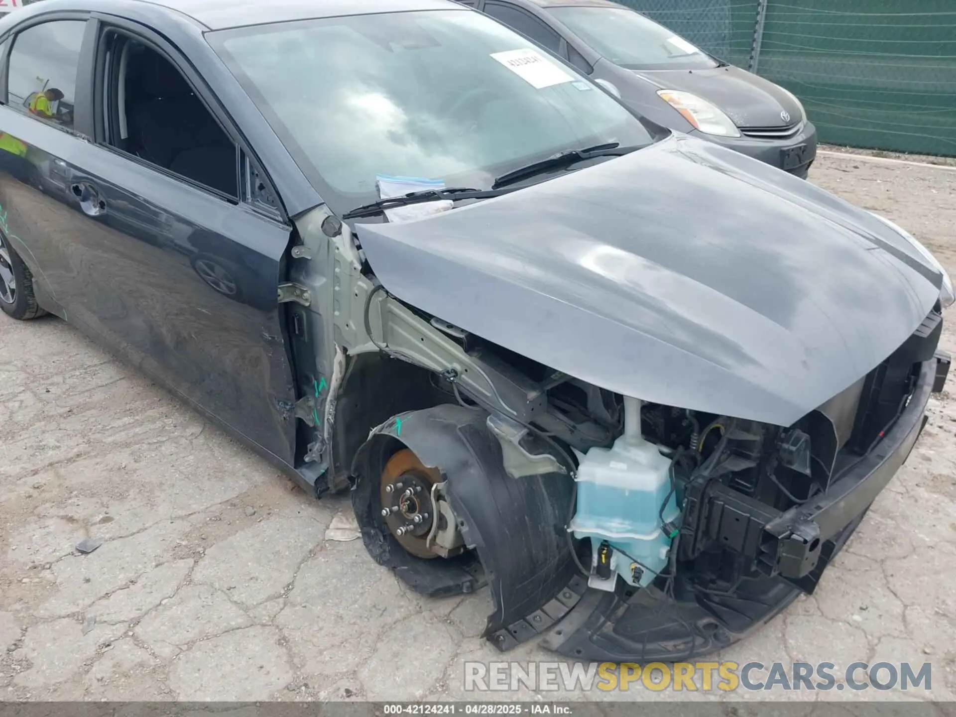 6 Photograph of a damaged car 3KPF24AD8ME404965 KIA FORTE 2021
