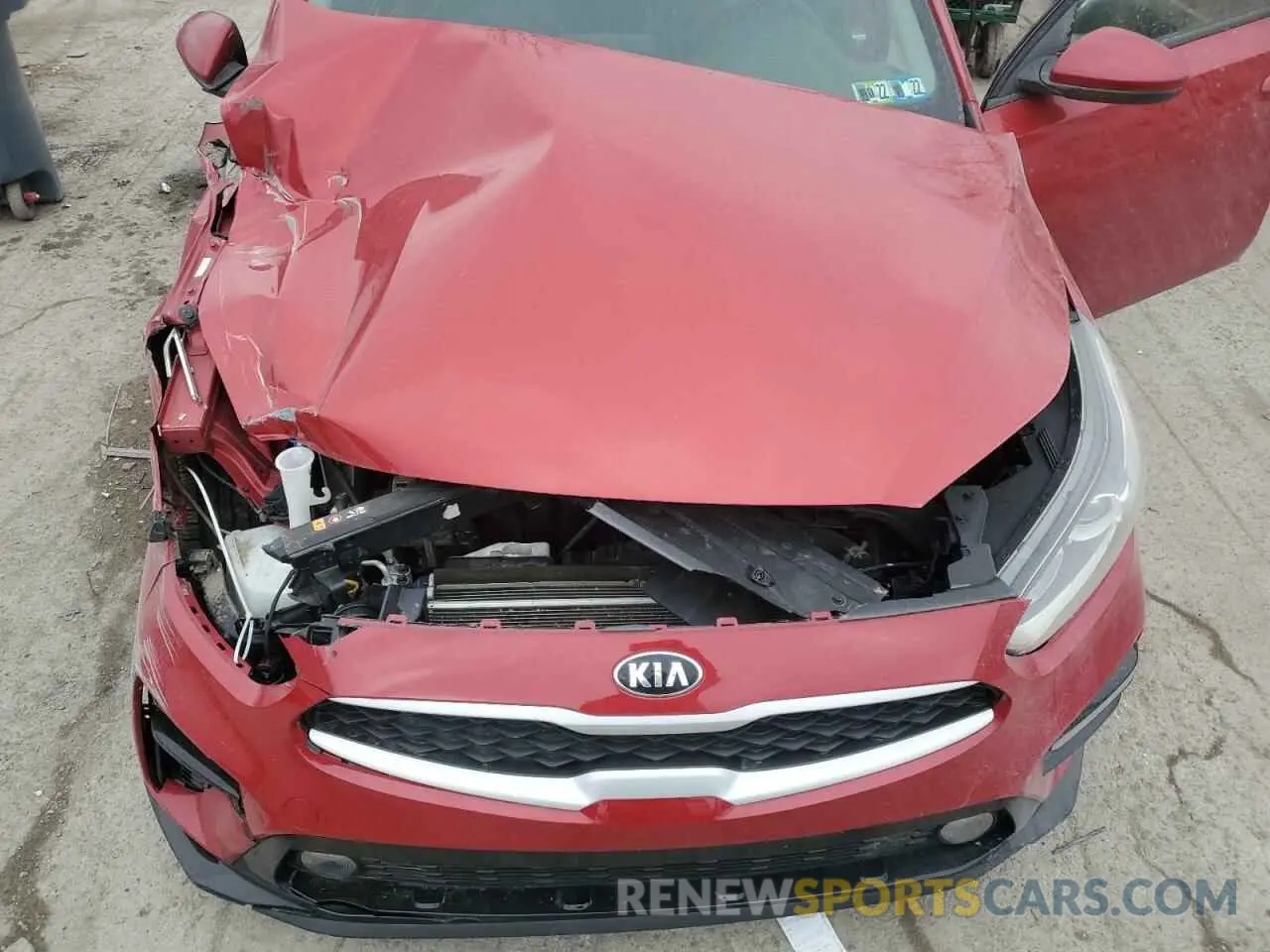 11 Photograph of a damaged car 3KPF24AD8ME411544 KIA FORTE 2021