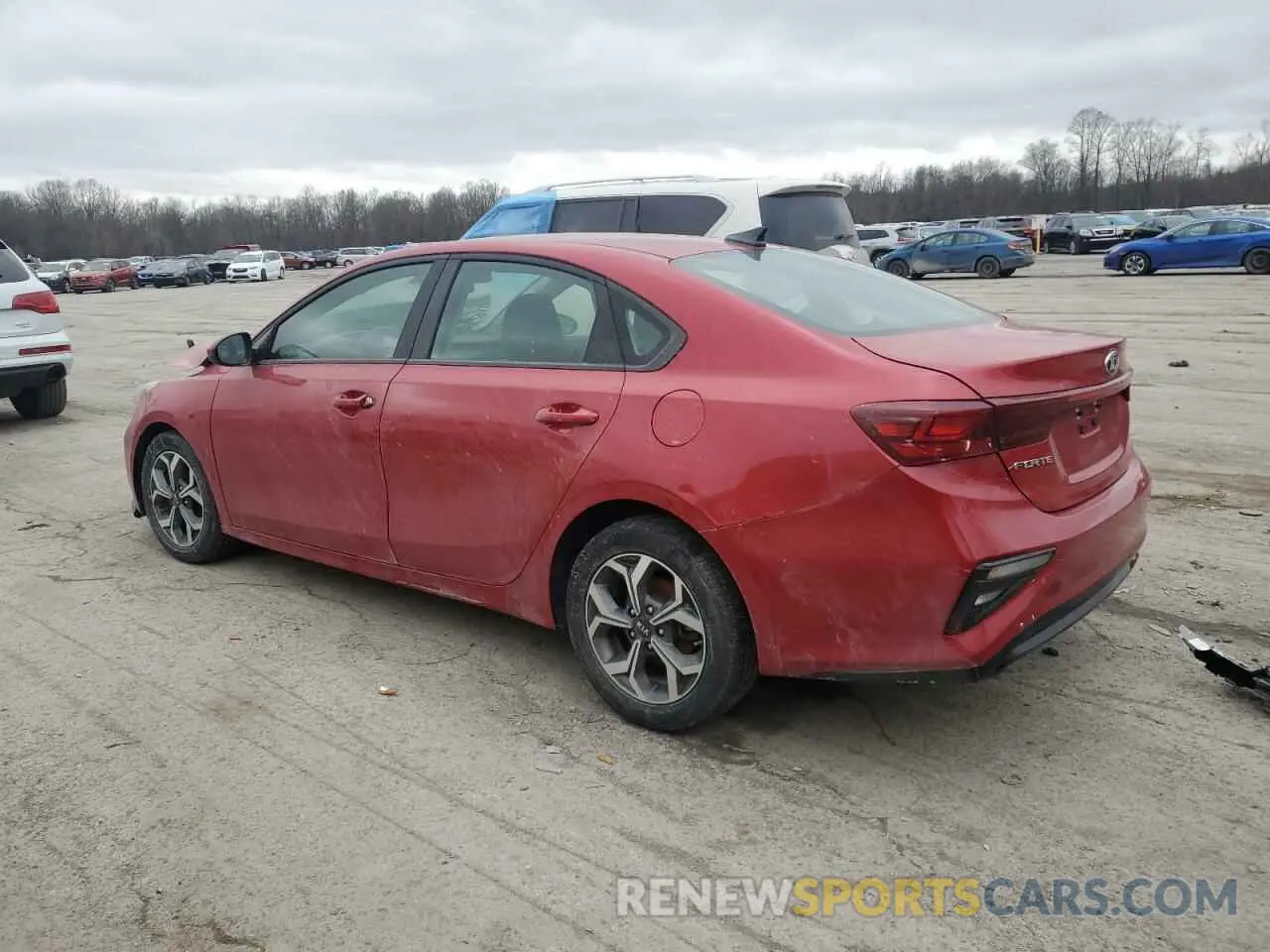 2 Photograph of a damaged car 3KPF24AD8ME411544 KIA FORTE 2021