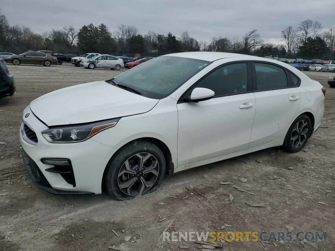 1 Photograph of a damaged car 3KPF24AD9ME266143 KIA FORTE 2021