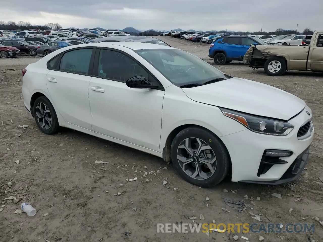 4 Photograph of a damaged car 3KPF24AD9ME266143 KIA FORTE 2021