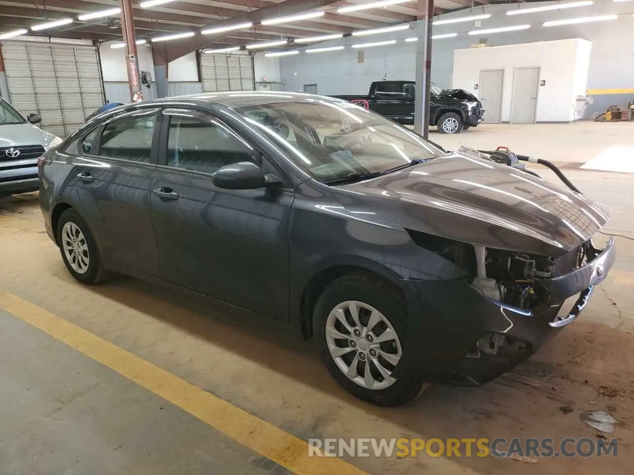 4 Photograph of a damaged car 3KPF24AD9ME267180 KIA FORTE 2021