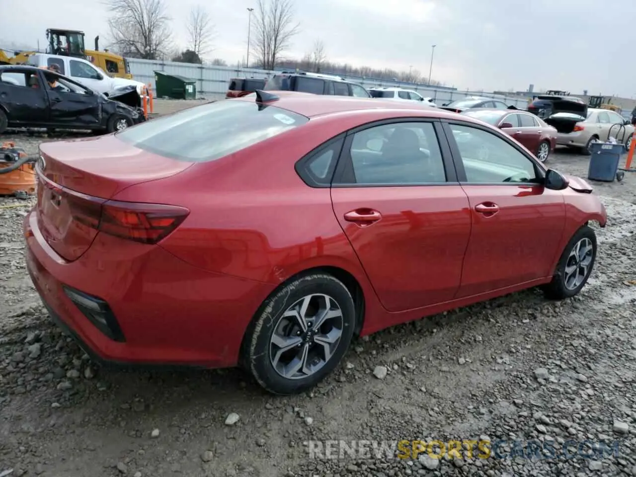 3 Photograph of a damaged car 3KPF24AD9ME270662 KIA FORTE 2021