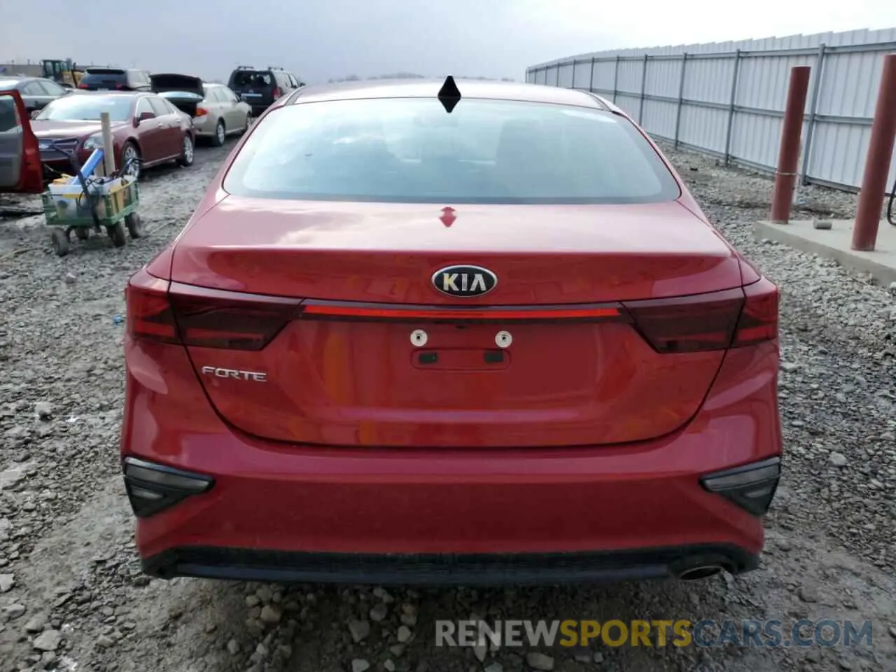 6 Photograph of a damaged car 3KPF24AD9ME270662 KIA FORTE 2021